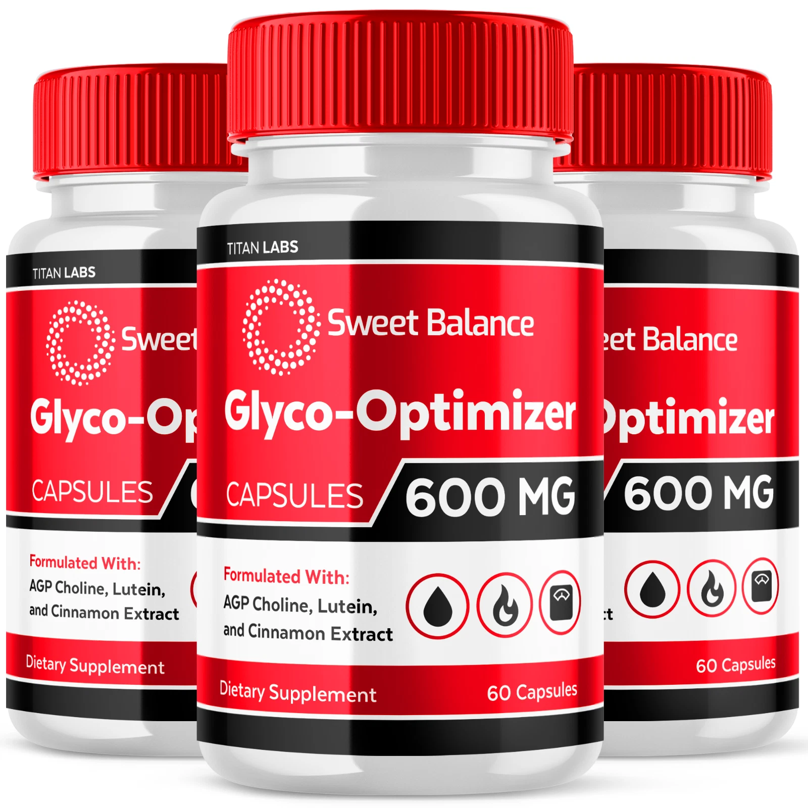 Sweet Balance Glyco Optimizer - Promote Balanced Blood Sugar Levels (3 Pack)