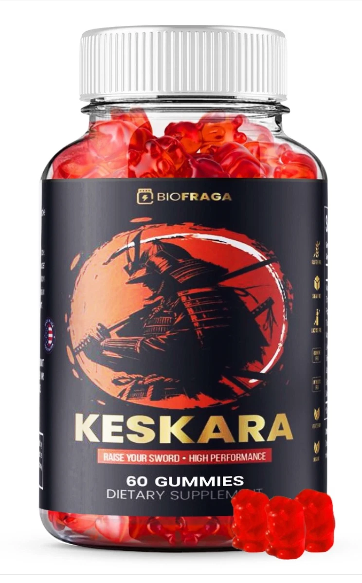 1-Pack Keskara Gummies for Male Performance and Vitality - 60 Gummies
