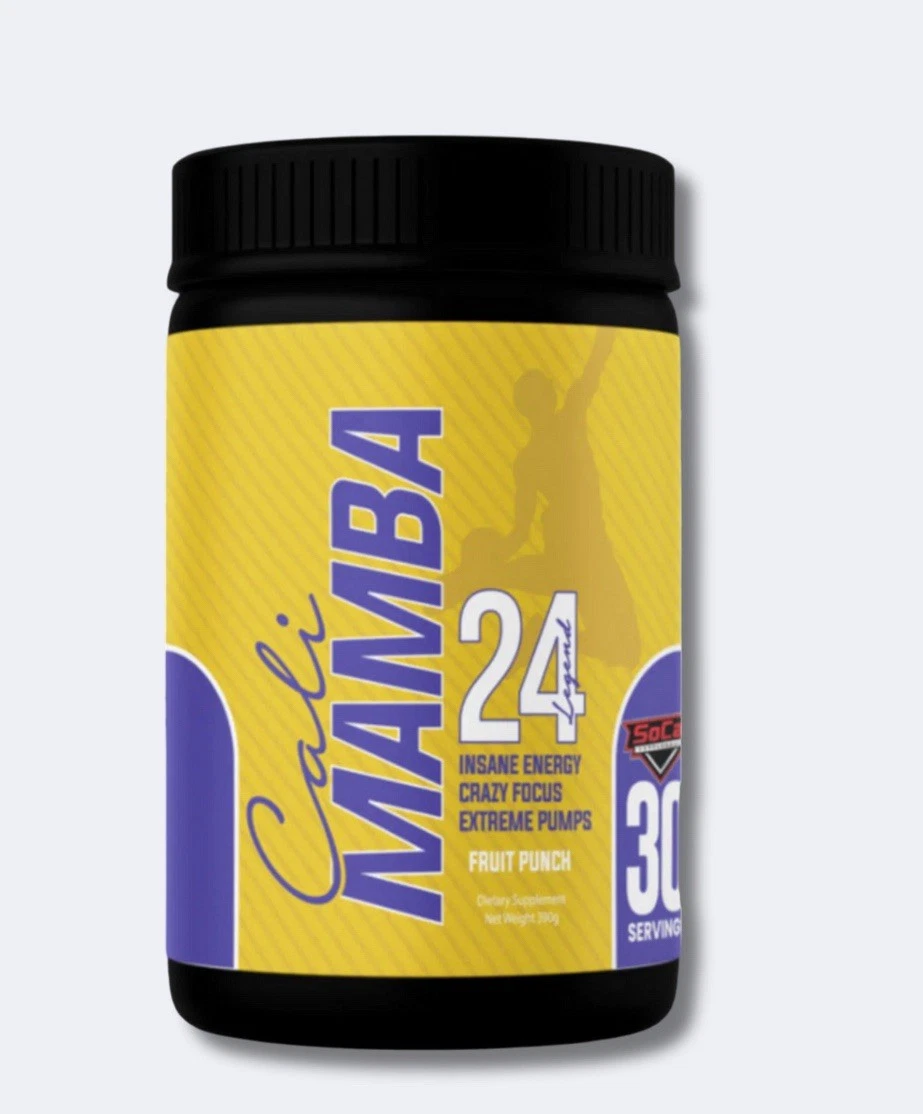 Cali Mamba Preworkout- High Stim Energy And Focus - Rare !