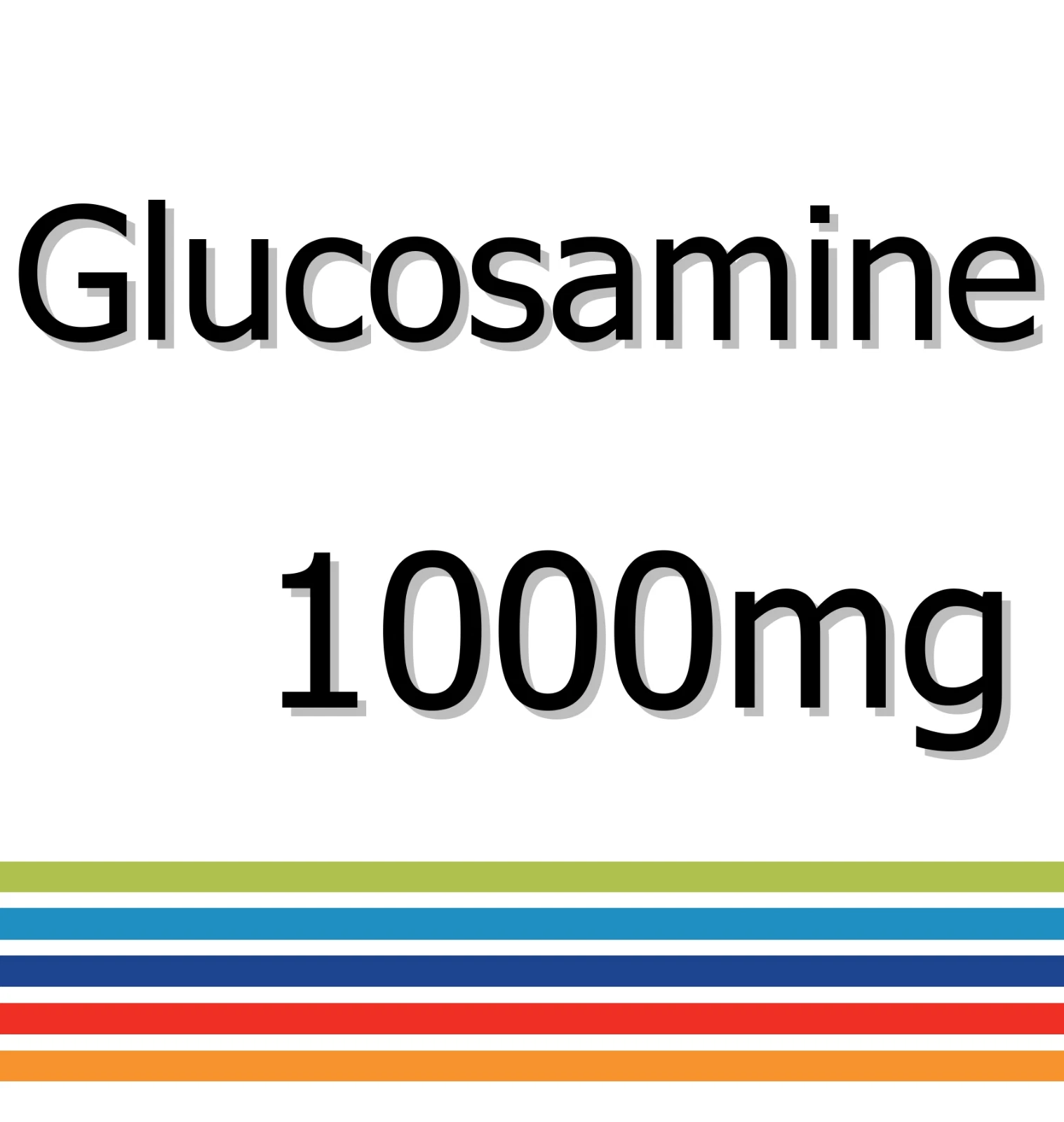 Glucosamine 1000mg x 90 Tablets - Inflammation Reduction