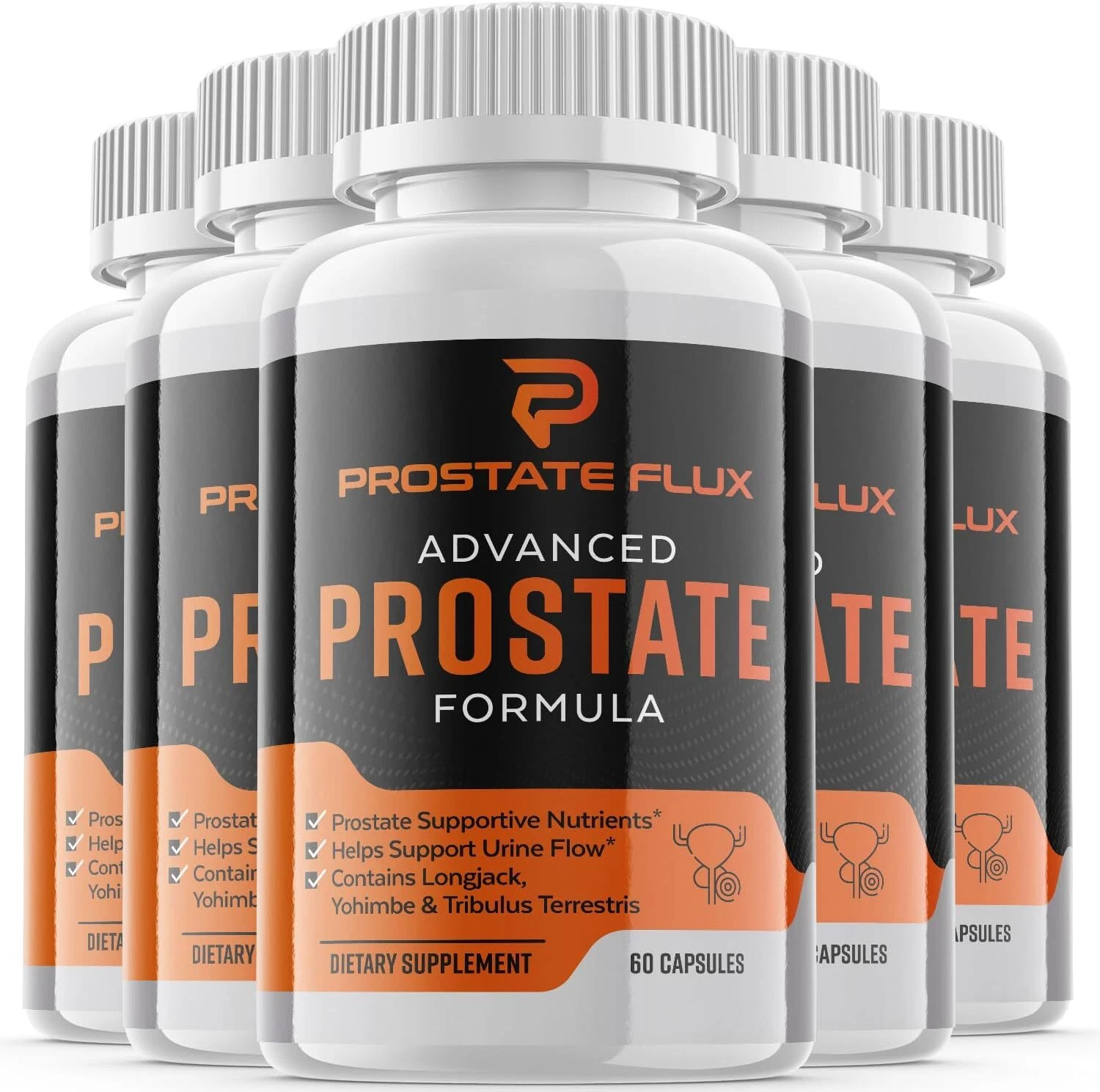 Prostate Flux Pills - Prostate Flux Male Vitality Supplement OFFICIAL - 5 Pack