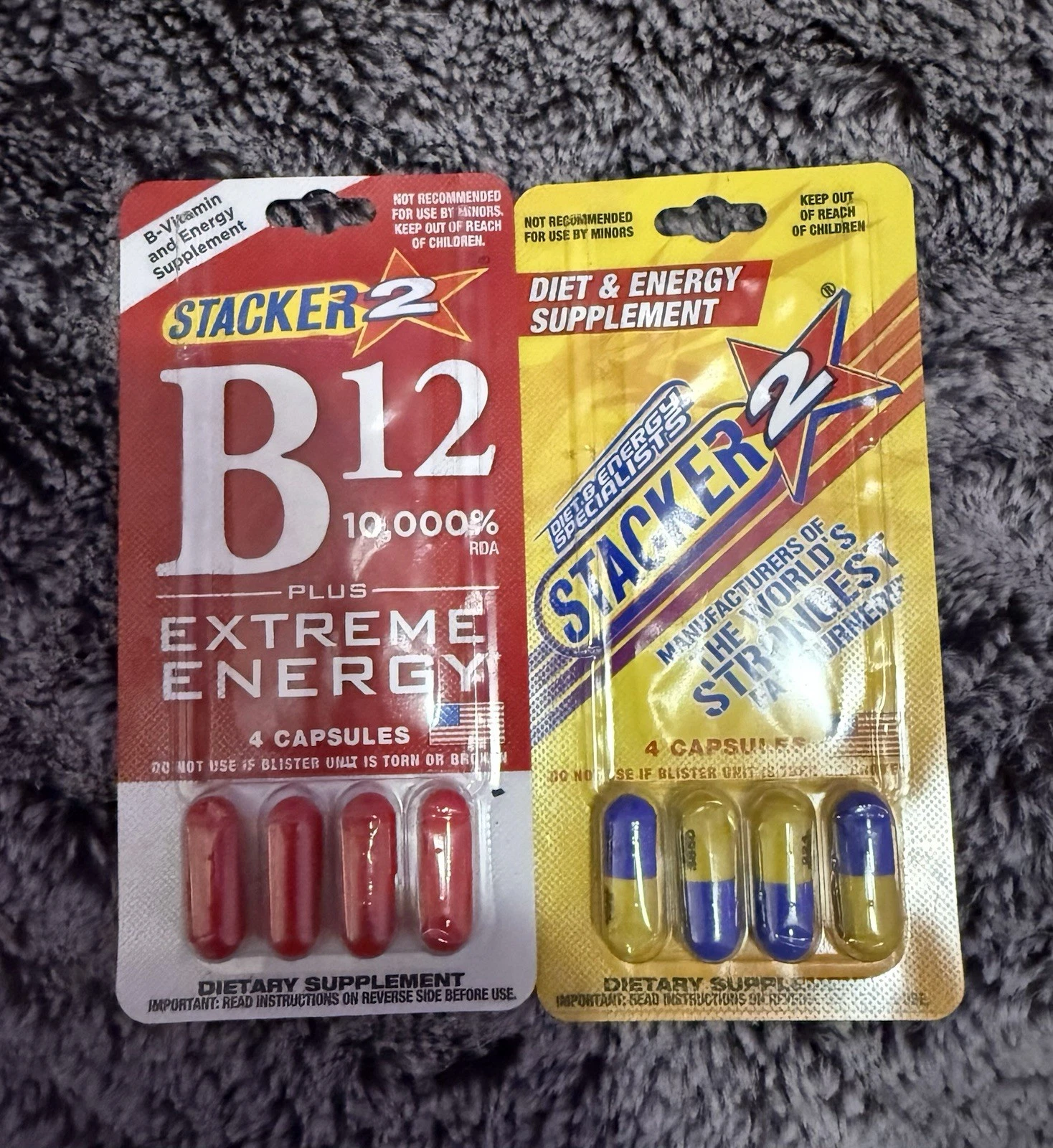 2 PACKS ENERGY Supplement 8 Total Caps 2 Packs Fat Burner USA FAST SEALED NEW