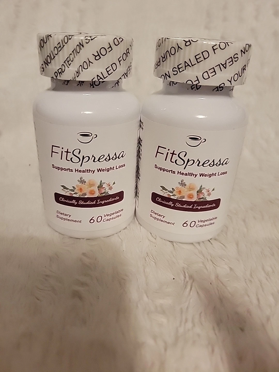 Fitspressa Supports Weight Loss 60 Caps. 2pack. Sealed. Exp.8/26. Free Ship!