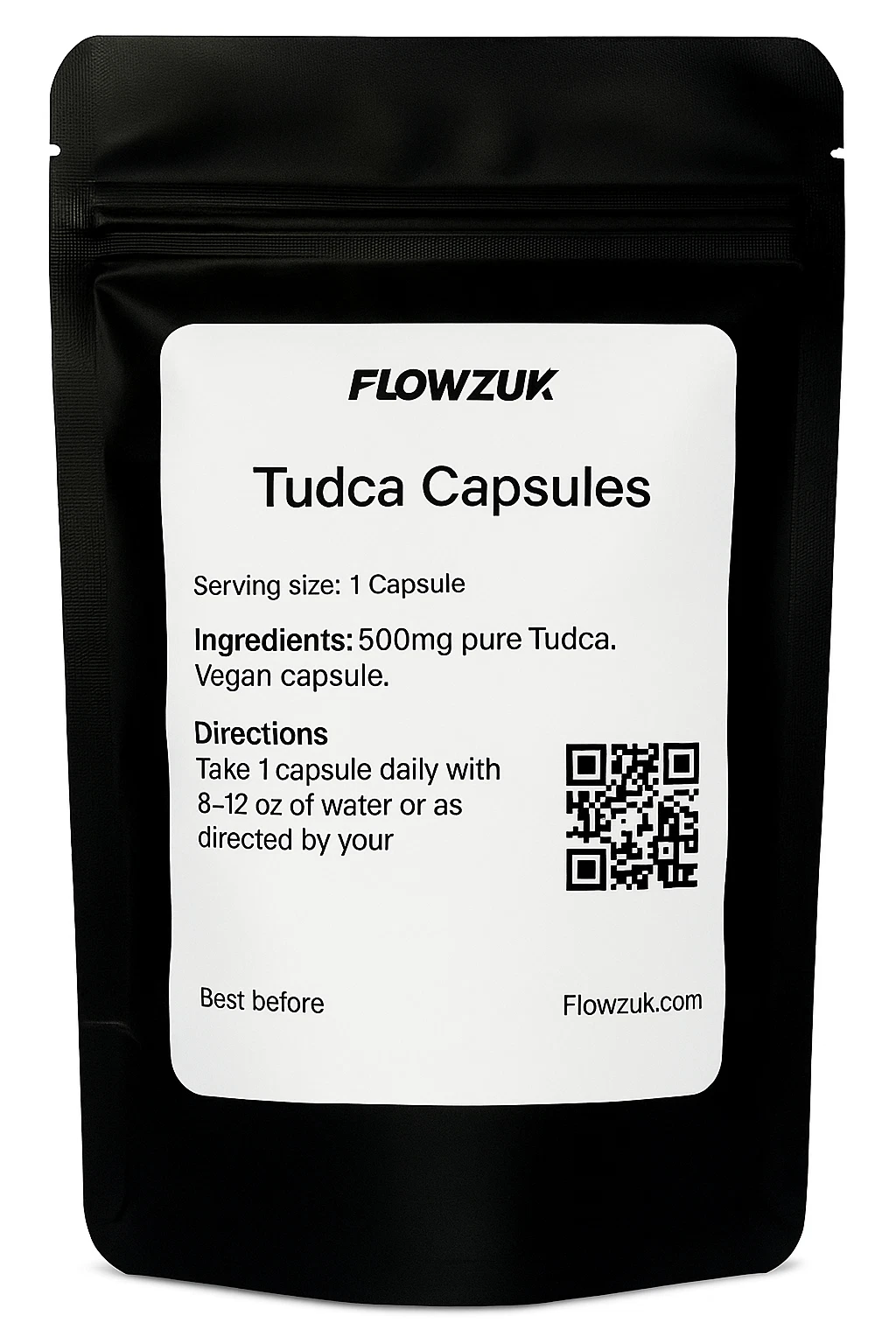 TUDCA Liver Support 500mg Capsules Tauroursodeoxycholic Acid Vegan Detox PCT