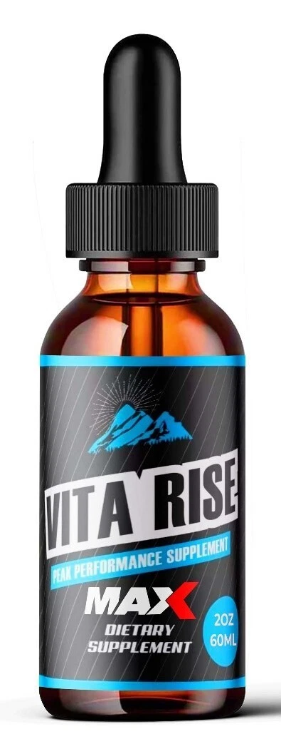 (1 Pack) Vita Rise MAX Drops for Men, Vita-Rise Male Health, Enhancement Formula