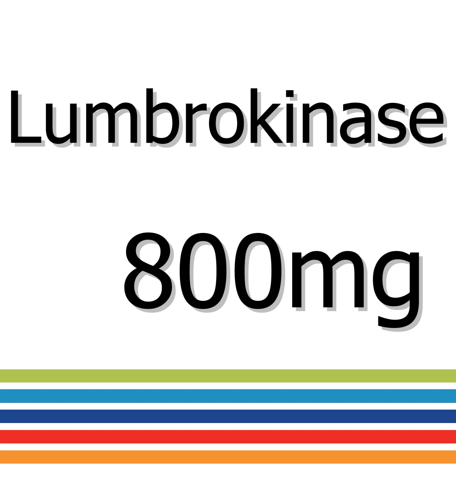 Lumbrokinase 800mg x 30 Tablets - Reduced Inflammation