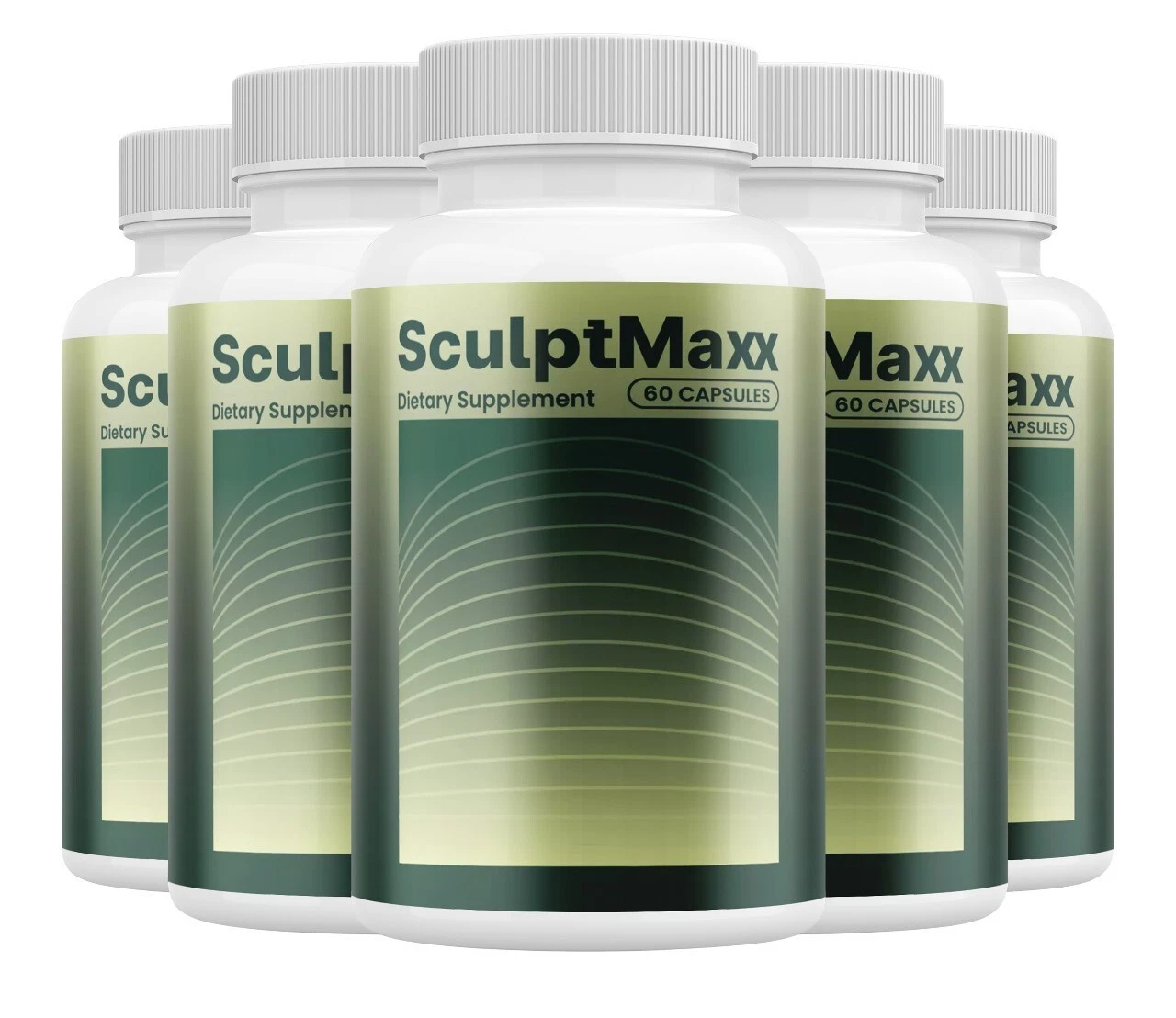 (5 Pack) SculptMaxx Capsules, Sculpt Maxx Advanced Weight Loss and Energy Pills