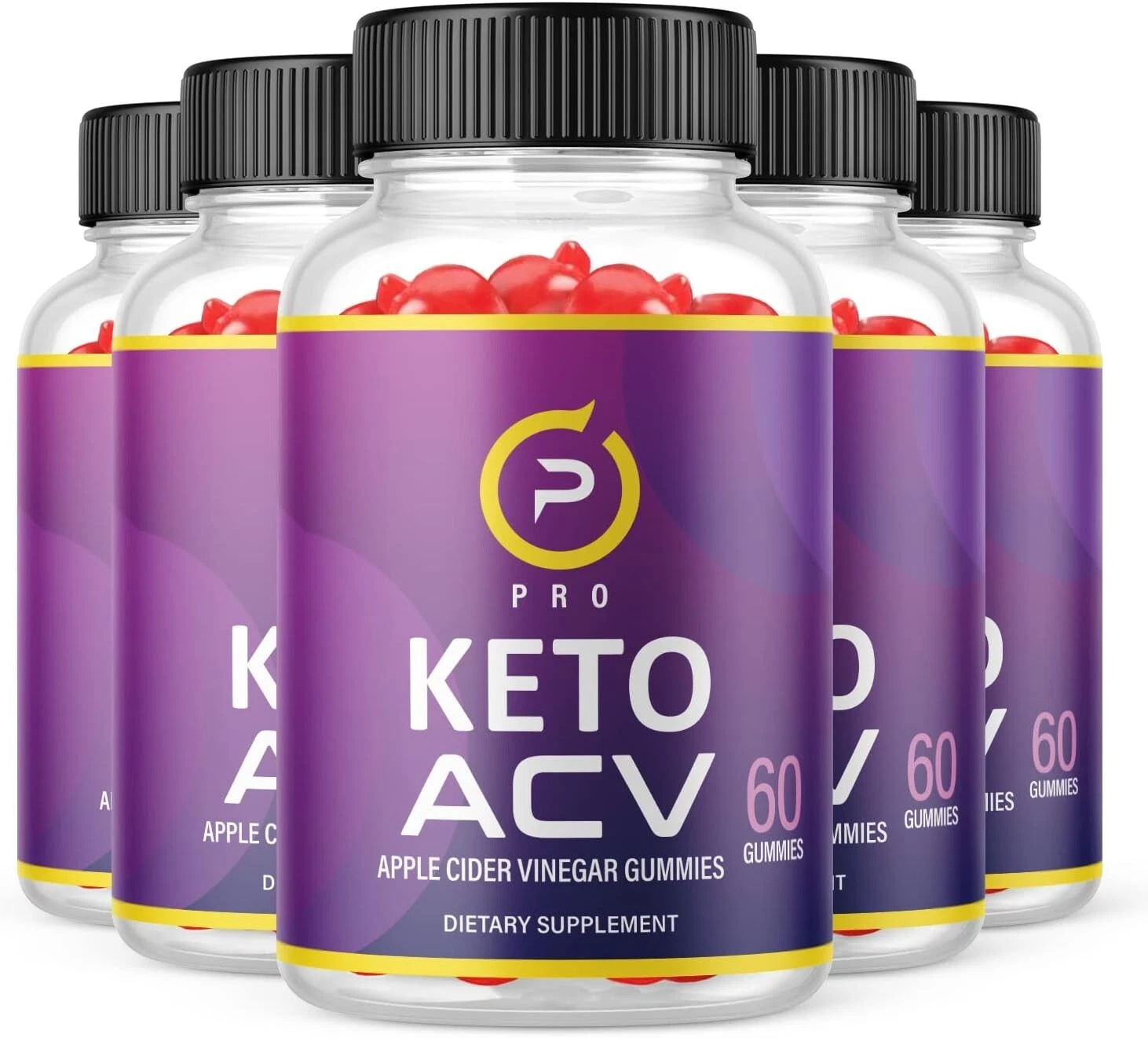 Pro Keto ACV Gummies - Pro Keto Apple Cider Vinegar Gummies Weight Loss (5 Pack)
