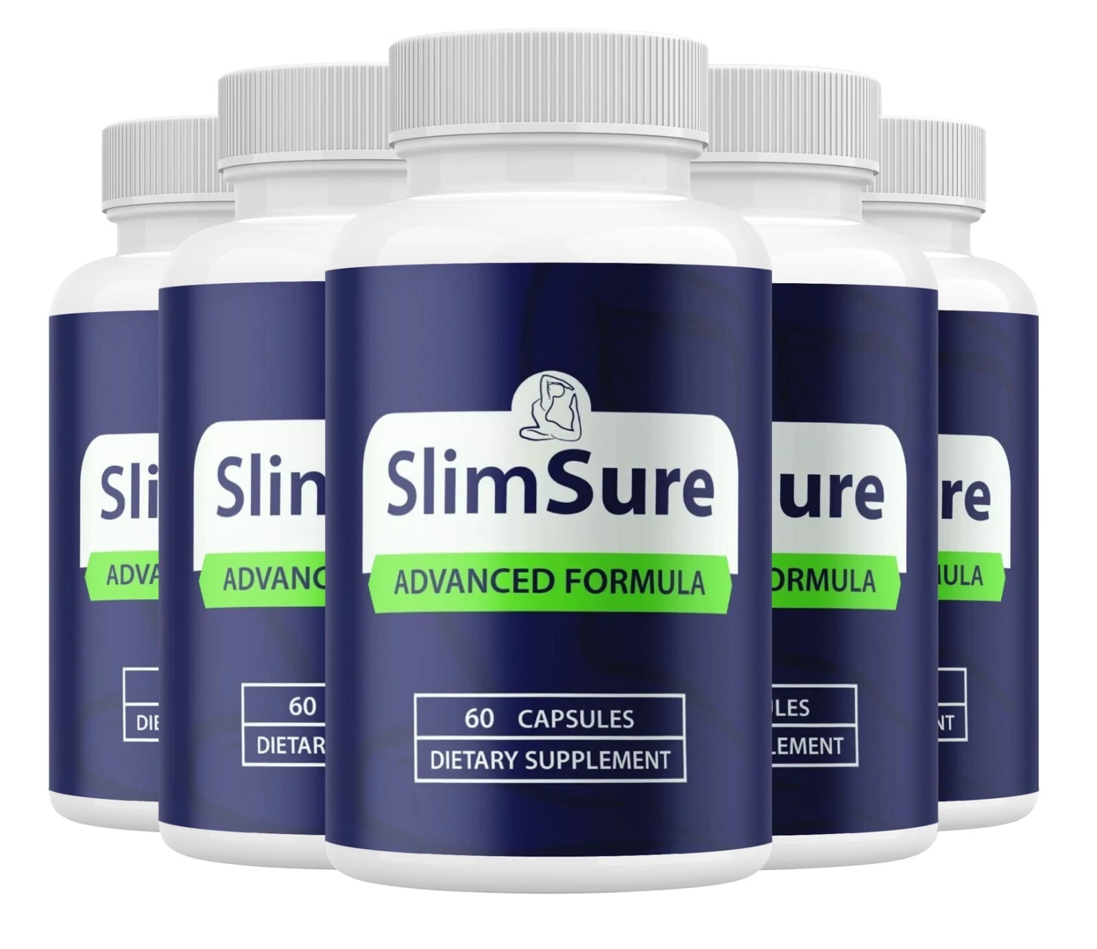 (5 Pack) Slim Sure Keto Capsules, SlimSure Advanced Formula Weight Loss Pills