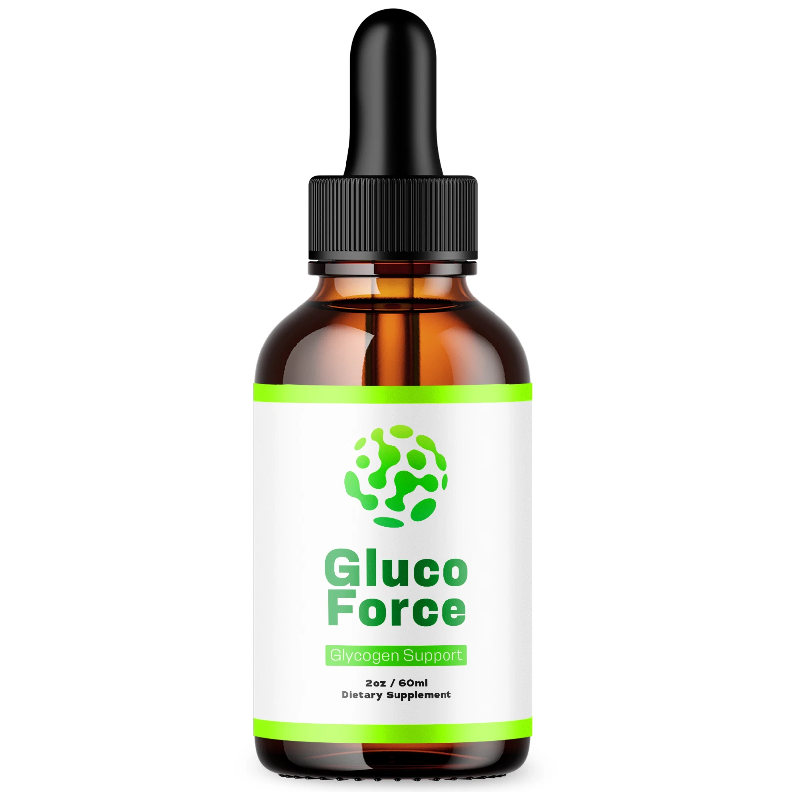 (1 Pack) Gluco Force Blood Support Drops Advanced Vitamin Supplement 2ML