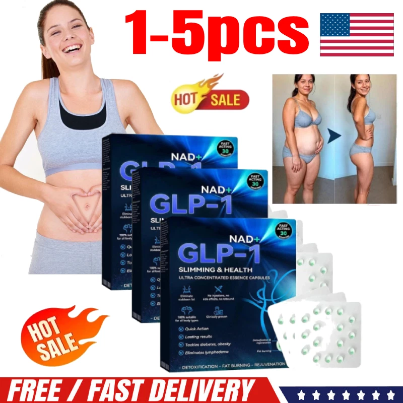 NAD+ GLP-1 Slimming & Health Pearl Peptide Ultra Concentrated Essence Capsules