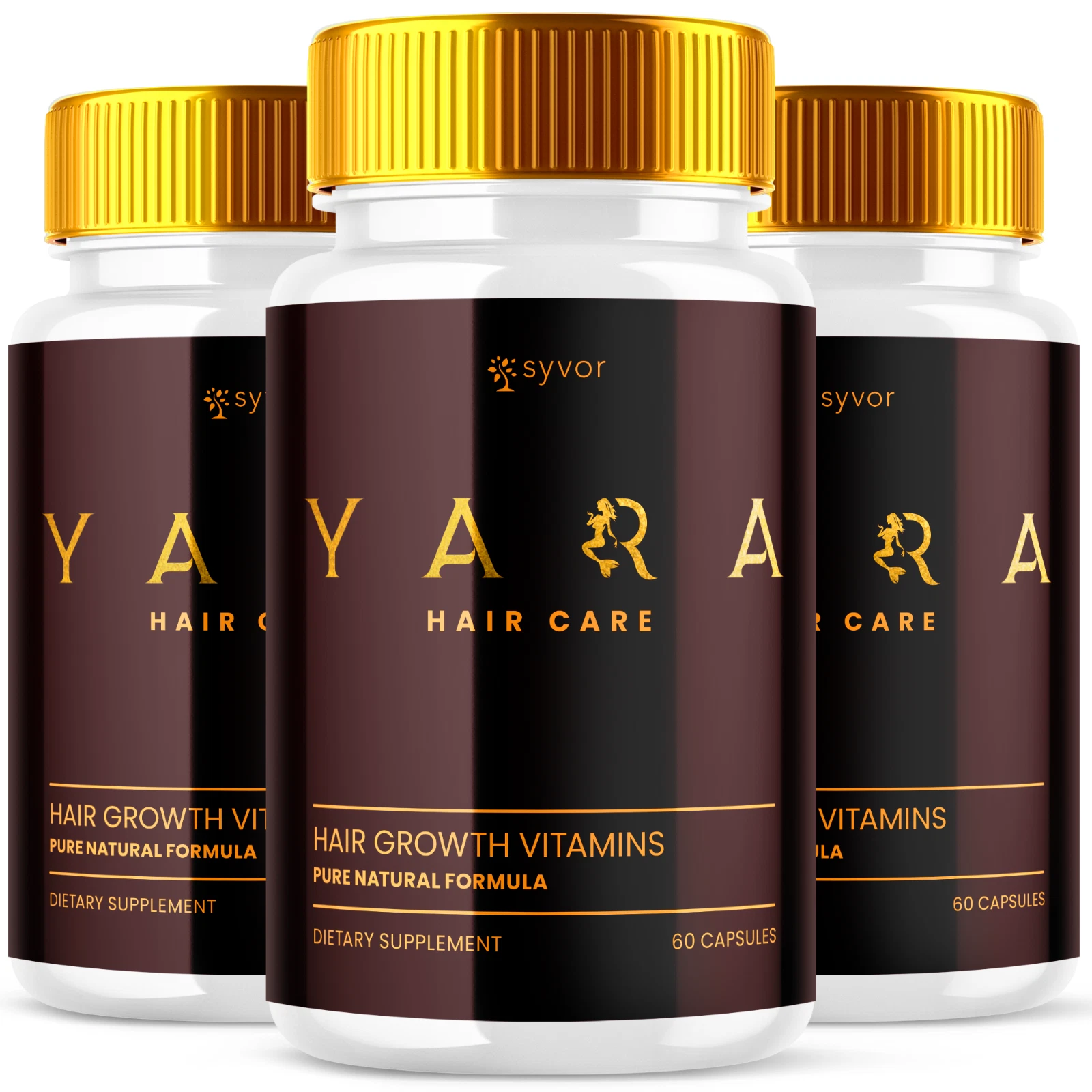 Yara Hair Care Advanced Formula Supplement for Healthy Hair Growth 180 Capsules