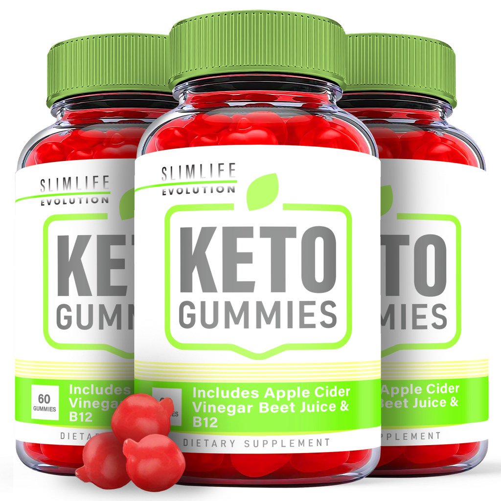 Slimlife Evolution Keto Gummies - Slim life ACV Gummy Weight Loss ORIGINAL-3Pack