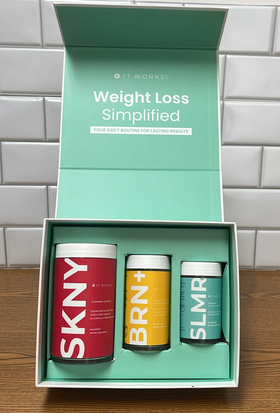 IT WORKS- SKNY- BRN+ SLMR- BUNDLE - NEW!