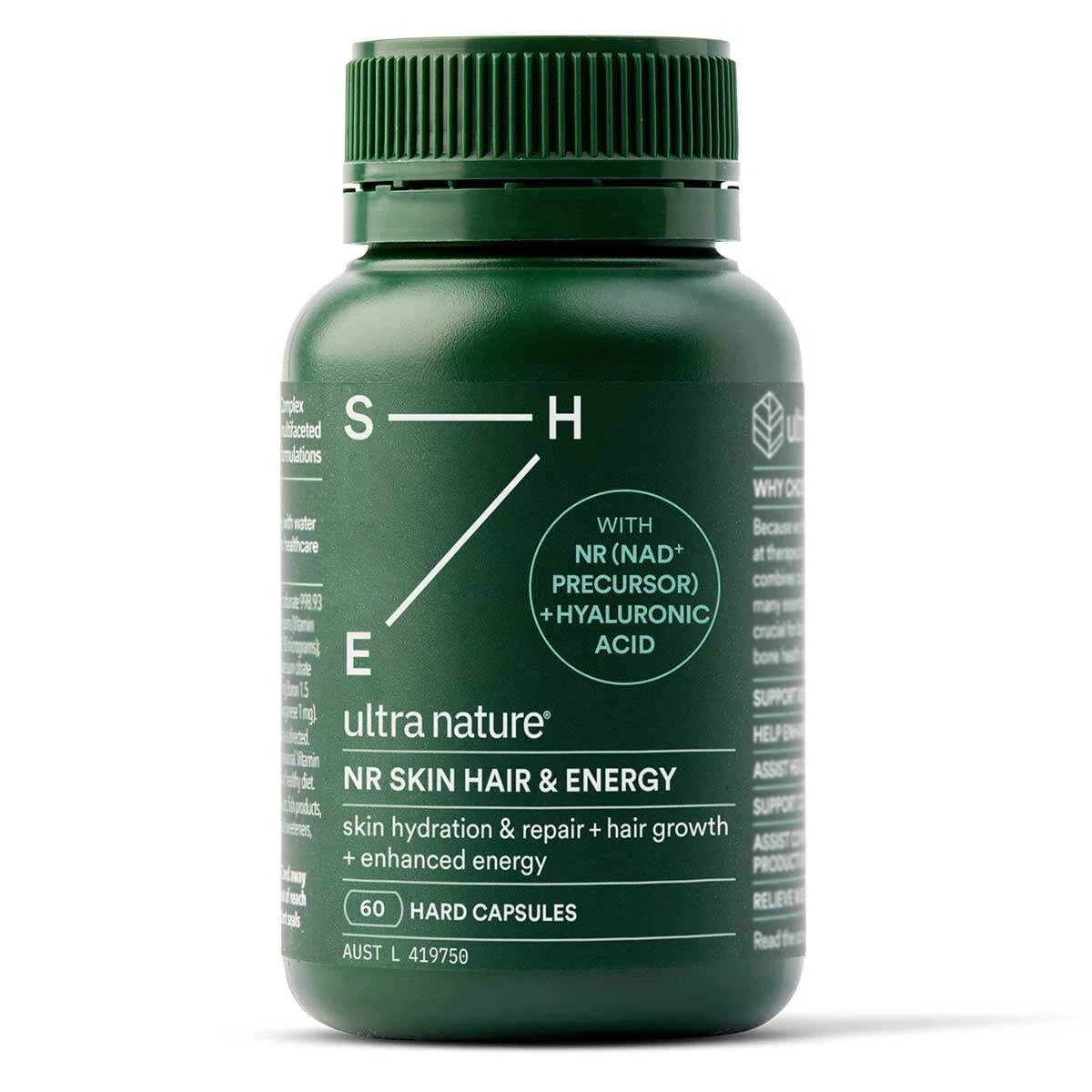 Ultra Nature NR Skin Hair & Energy 60 Capsules