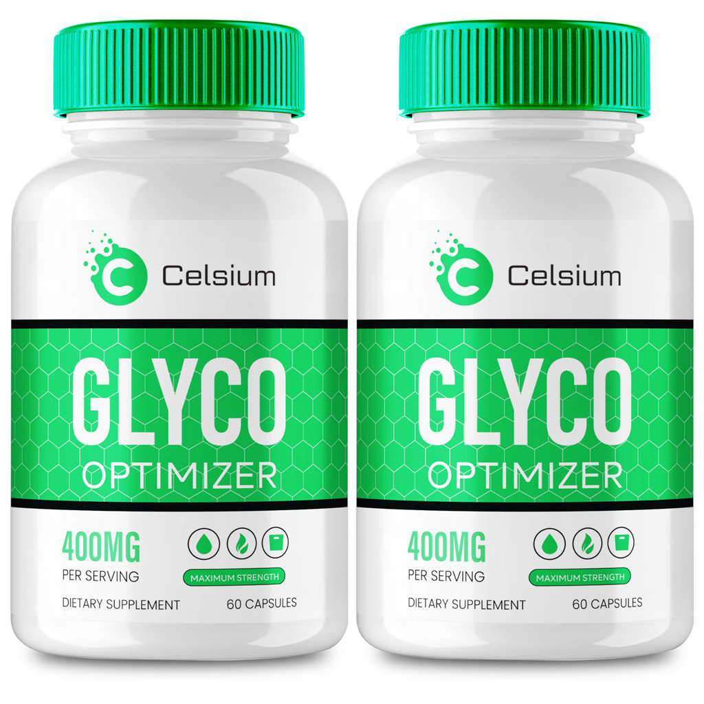 Celsium Glyco Optimizer Pills - Advanced Blood Formula Supplement (2 Pack)