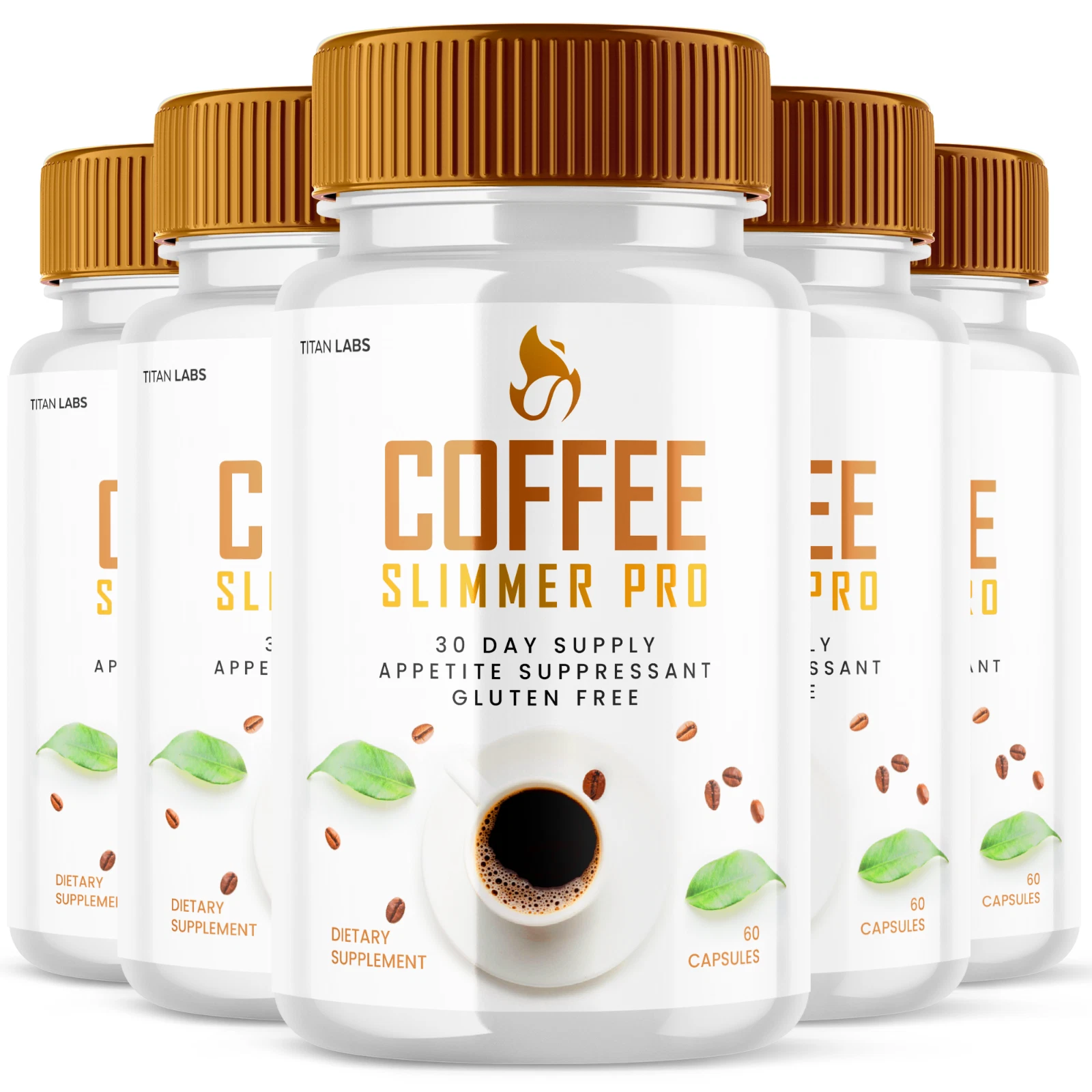 Coffee Slimmer Pro - Weight Management and Craving Control - (5 Pack)