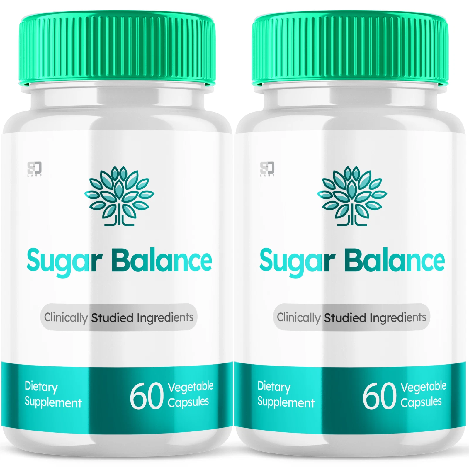 Sugar Balance Blood Flow and Health Support Pills 120 Capsules (2 Pack)