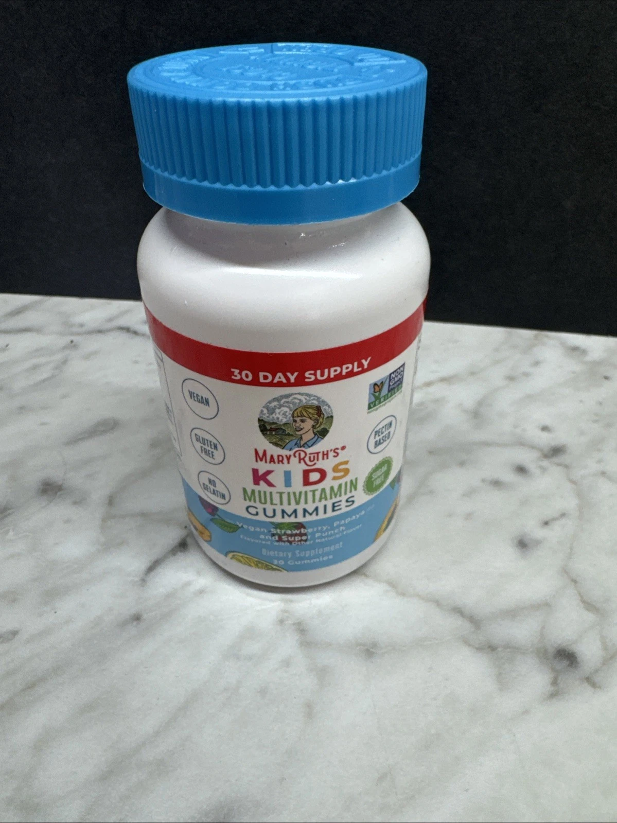 Mary Ruth's Kids Multivitamin Gummies - 1 Month Supply 30 Gummies - EXP 07/2026