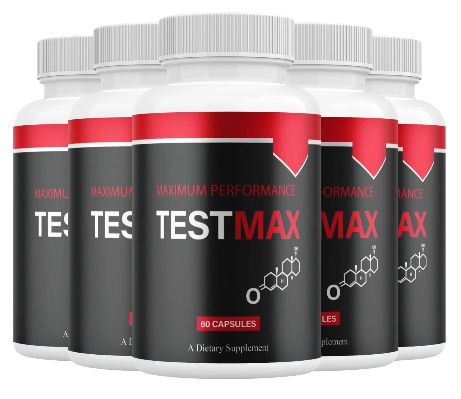 TestMax Advanced Pills, Test Max Performance Supplement ( 5 Pack )