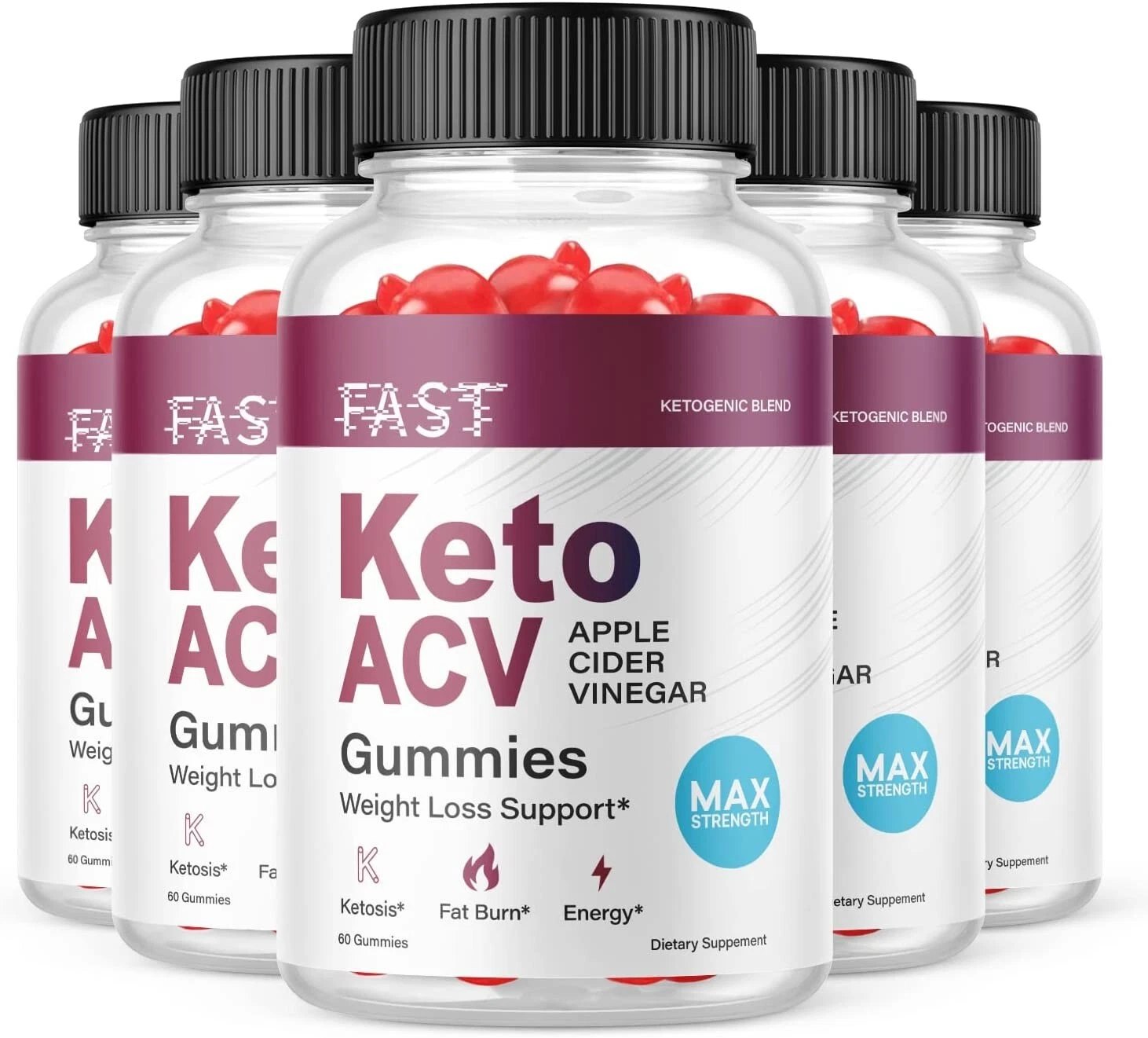 Fast Keto ACV Gummies - Fast Keto ACV Gummys Weight Loss OFFICIAL - 5 Pack