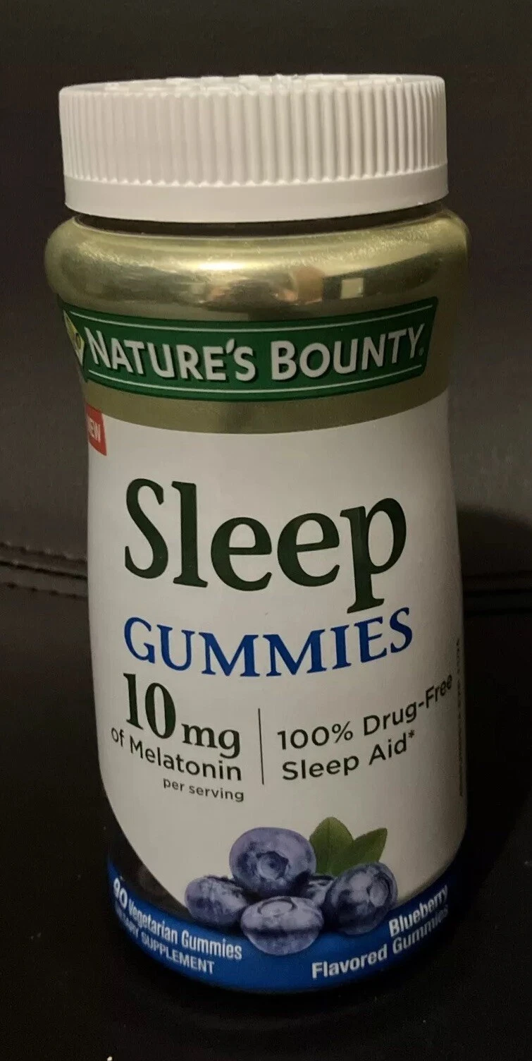 Nature's Bounty Sleep Gummies Dietary Supplement 90 Gummies 11/25