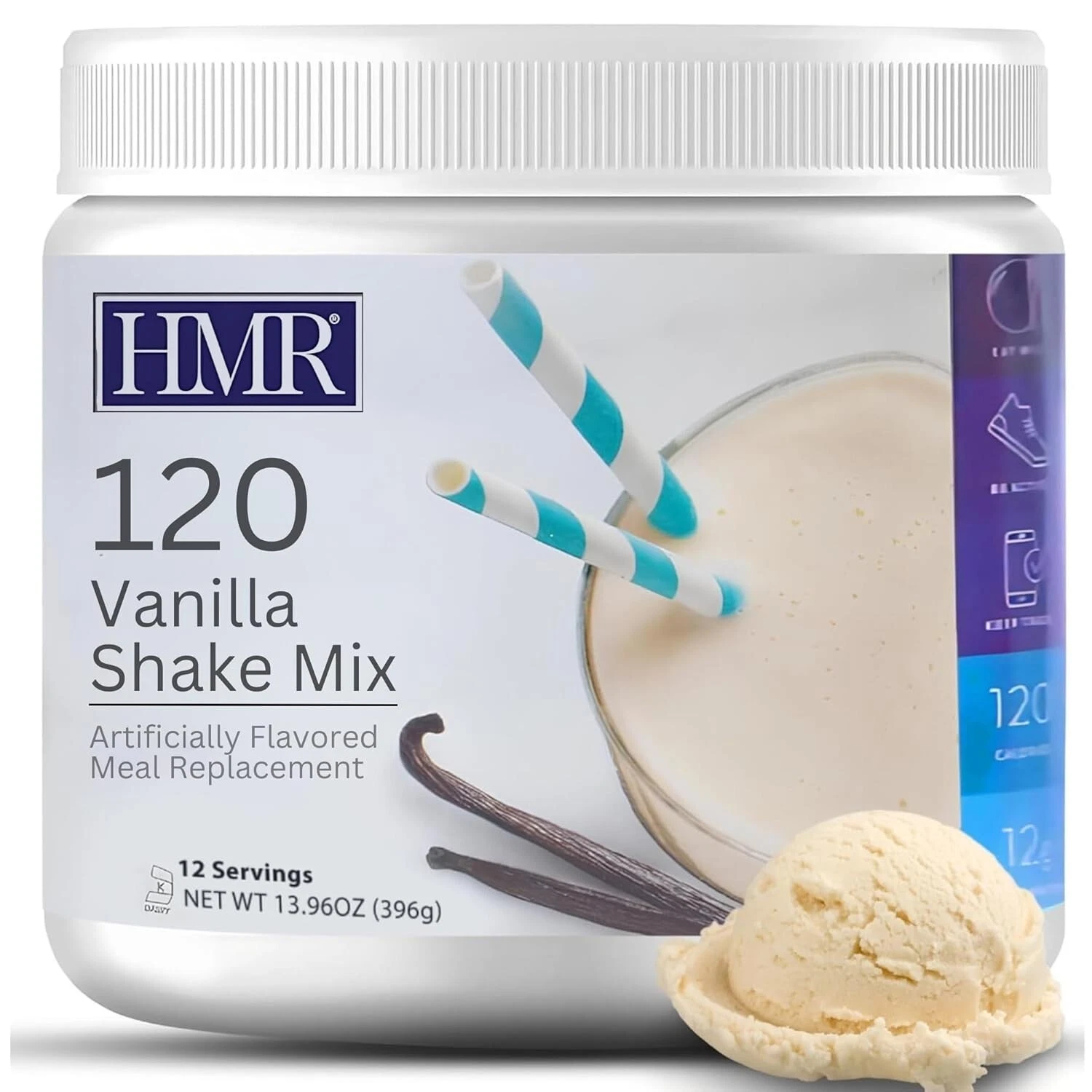 HMR 120 Vanilla Shake Meal Replacement Powder, Vanilla Shake - 12 Servings