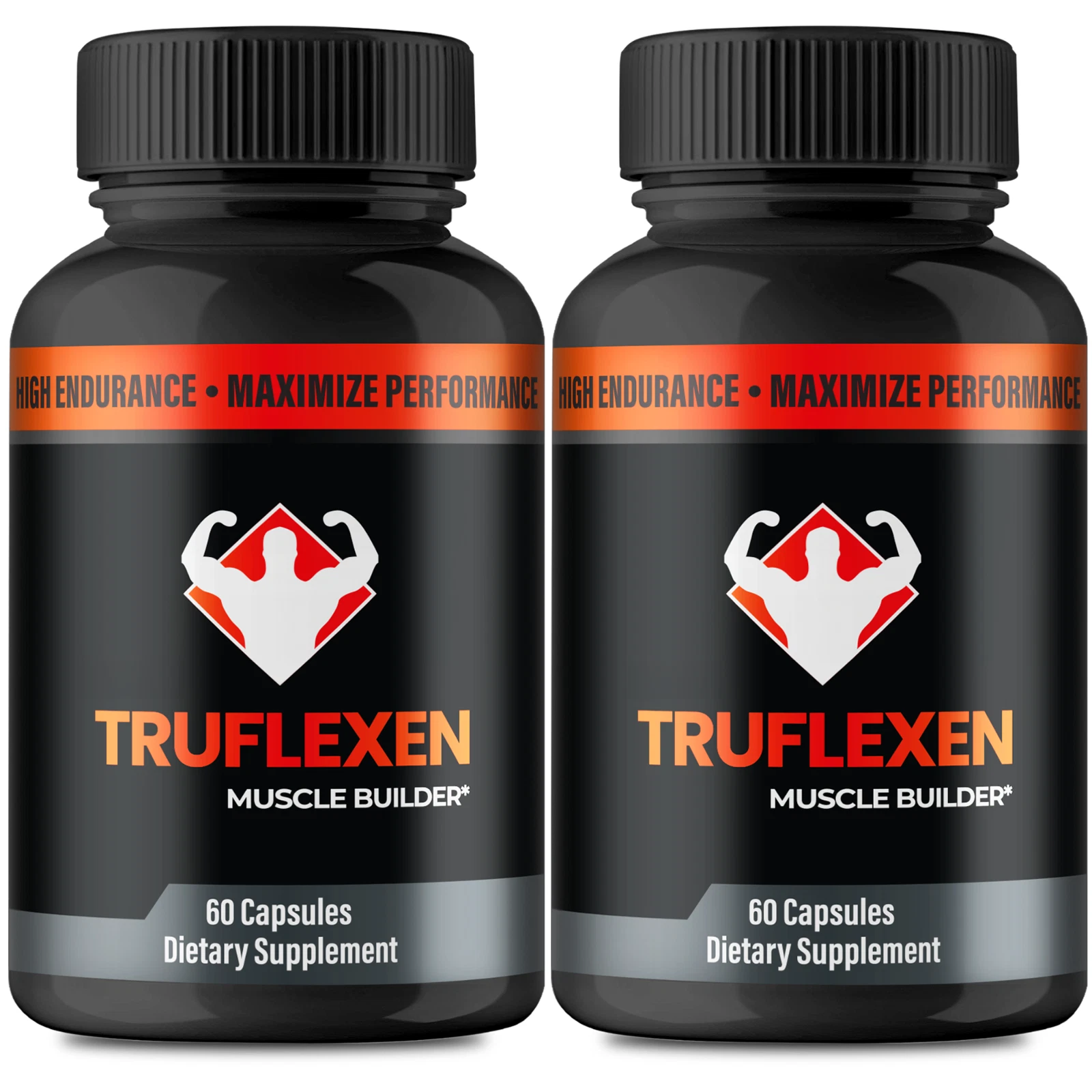 (2 Pack) TruFlexen Male Health Pills for Endurance and Muscle Growth