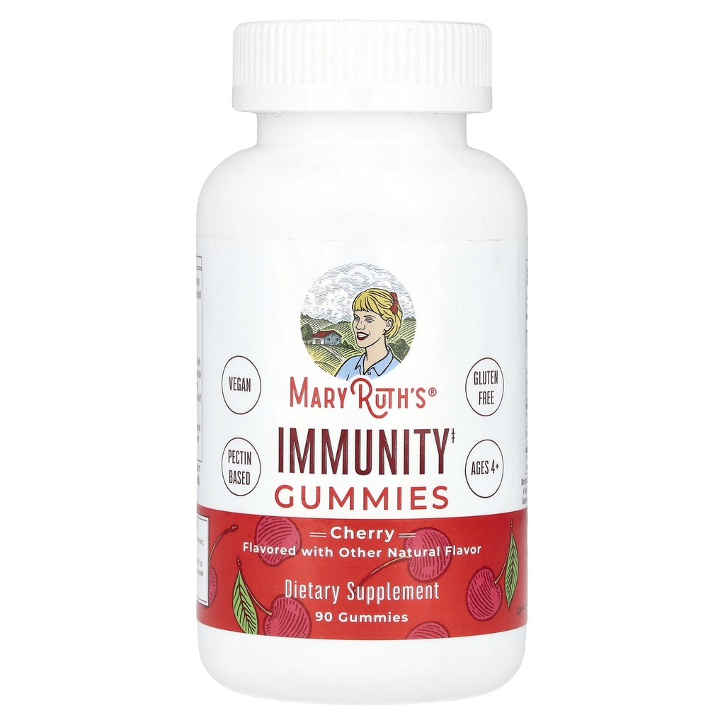Immunity Gummies, Ages 4+, Cherry, 90 Gummies