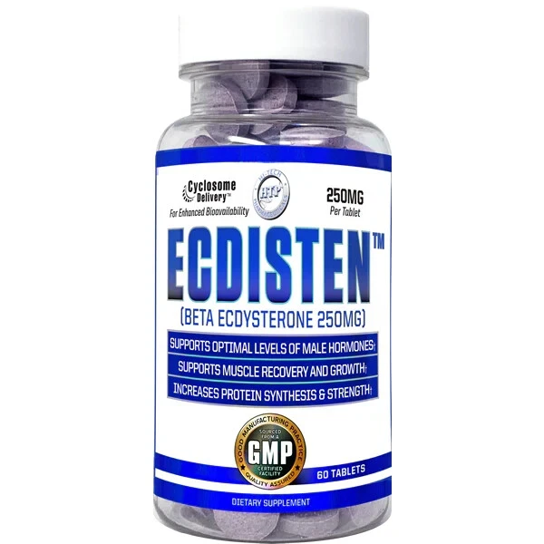 Hi-Tech Pharmaceuticals Ecdisten Beta Ecdysterone 250mg Lean Muscle 60 Tablets