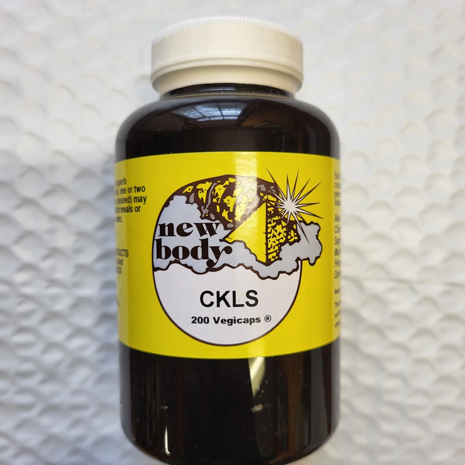 New Body CKLS (Colon, Kidney, Liver, Spleen) 200 VegiCaps NOW IN A LARGER SIZE!
