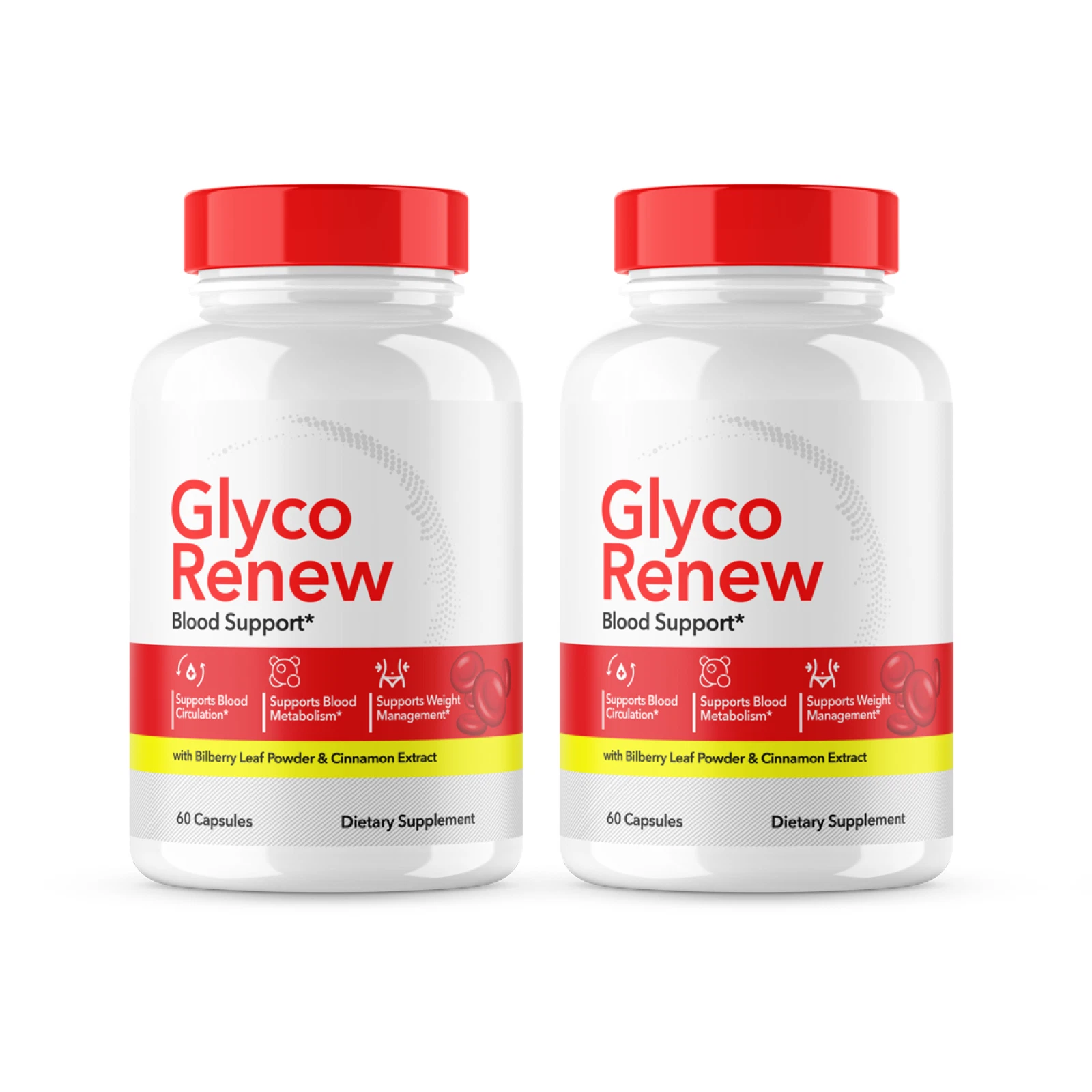 (2 PACK) Glyco Renew Advanced Blood Support Pills - Healthy Blood Sugar Levels