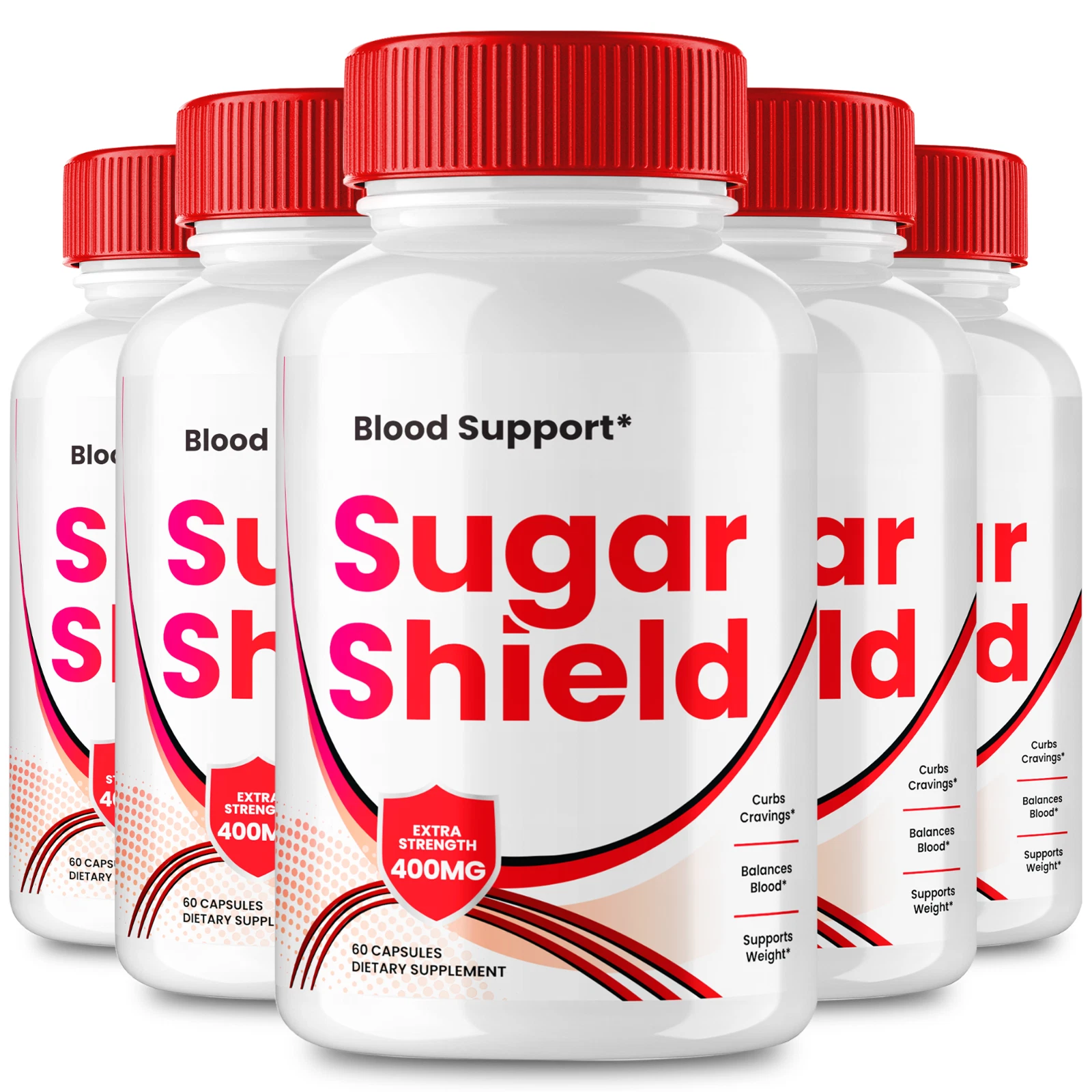 Sugar Shield Blood Support Capsules Sugar Shield Blood Flow Pills (300 Capsules)
