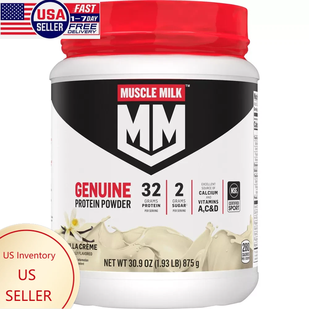 Muscle Milk Genuine Protein Powder - Vanilla Crème - 30.9oz