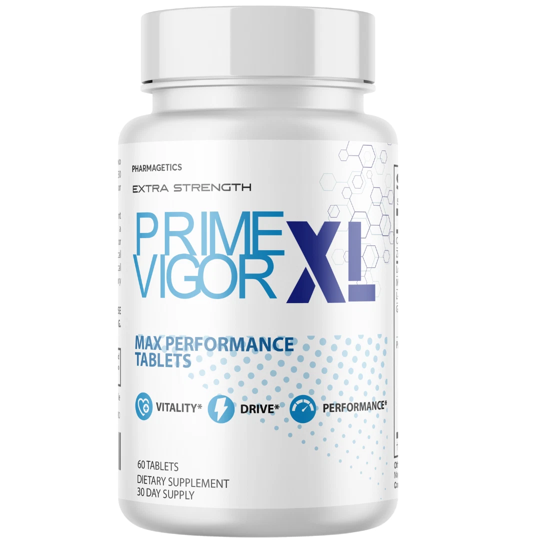 Prime Vigor XL Male Performance Supplement, Vitality & Drive Support -60 Tablets