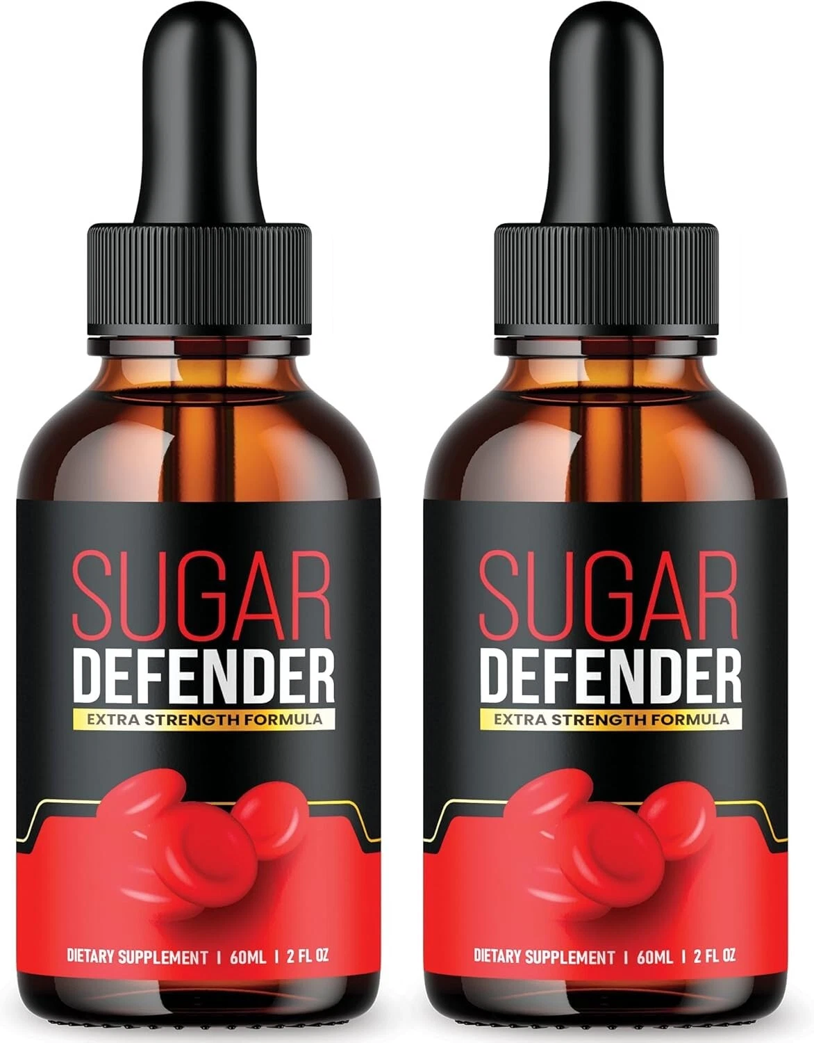 Sugar Defender Drop Extra Strength Formula Dietary Supplement Serum ( 2 Bottle )