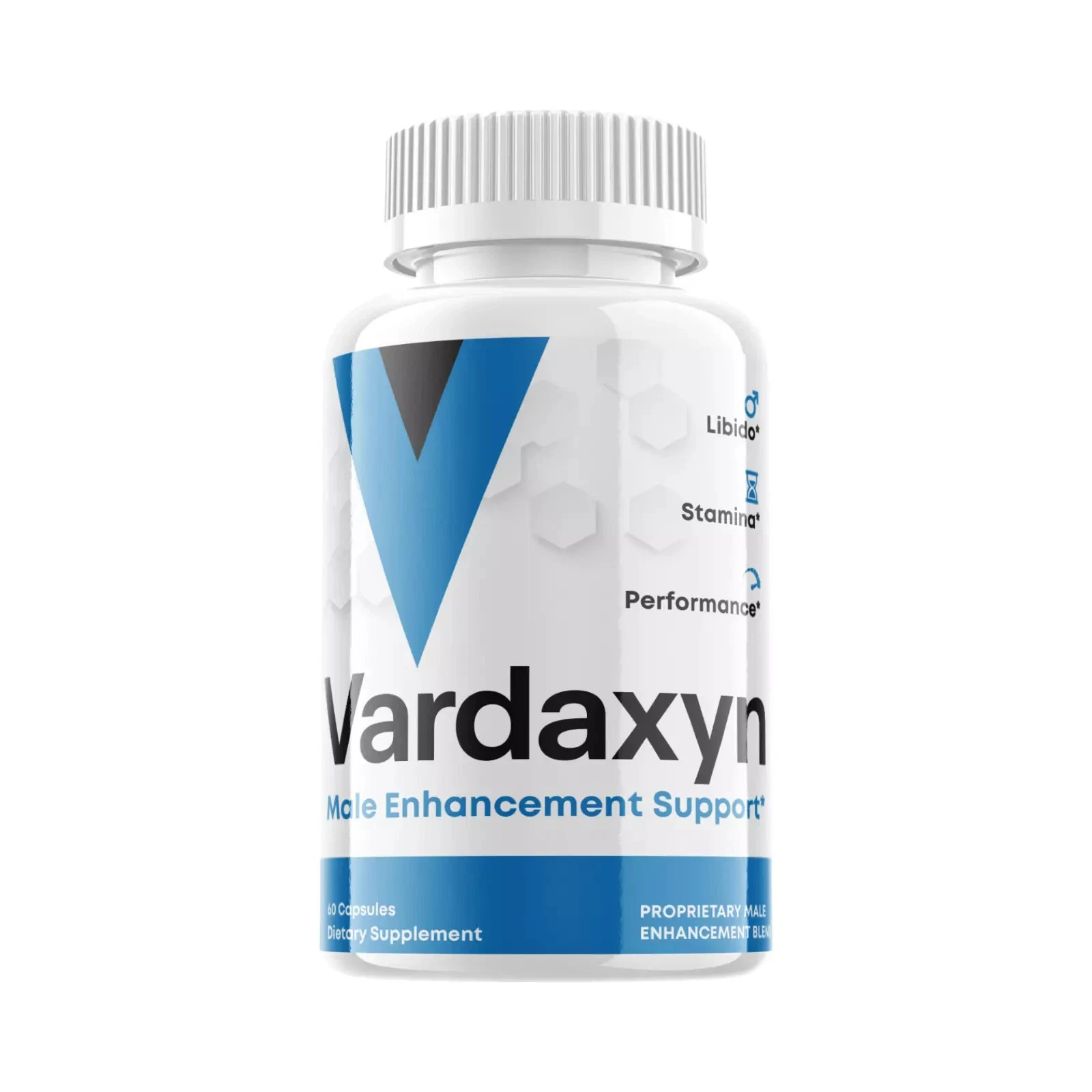 Vardaxyn Male Enhancement Support Vitamin B3 Dietary Supplement - (60 Capsules)
