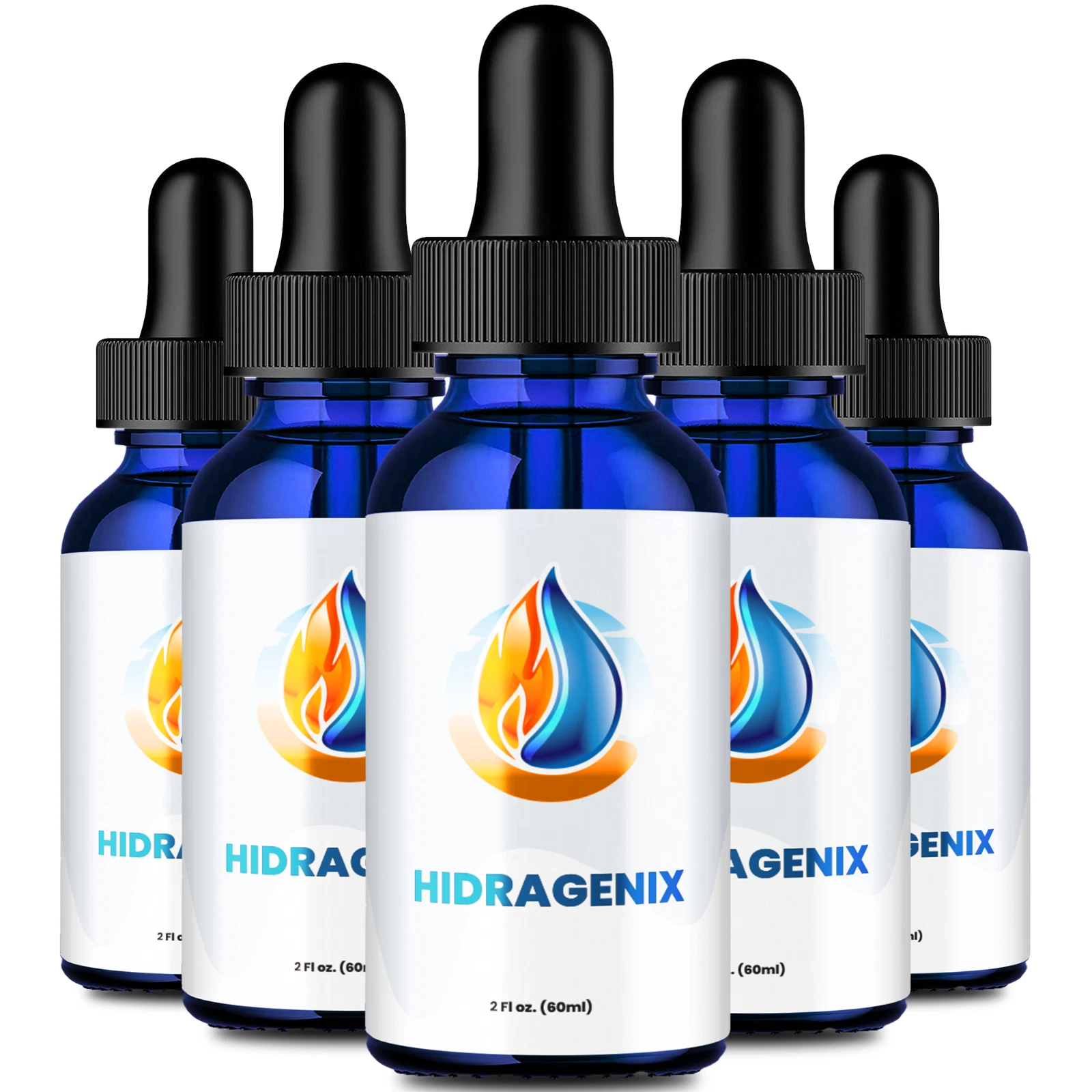(5 Pack) Hidragenix Drops Advanced Healthy Blood Support Formula Supplement