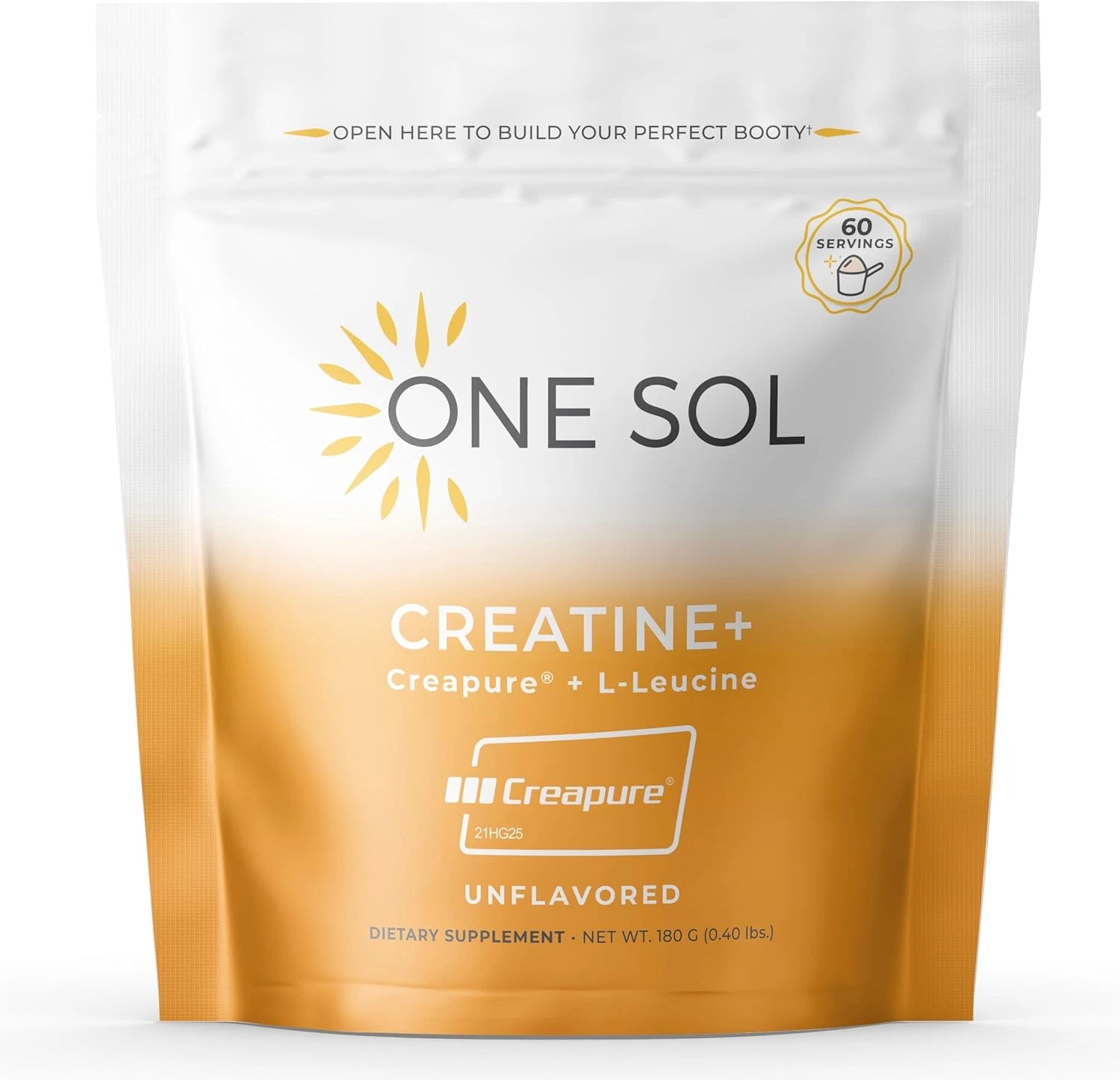 One Sol Creatine for Women Booty Gain, All Natural Women’S Creatine Powder W Cre