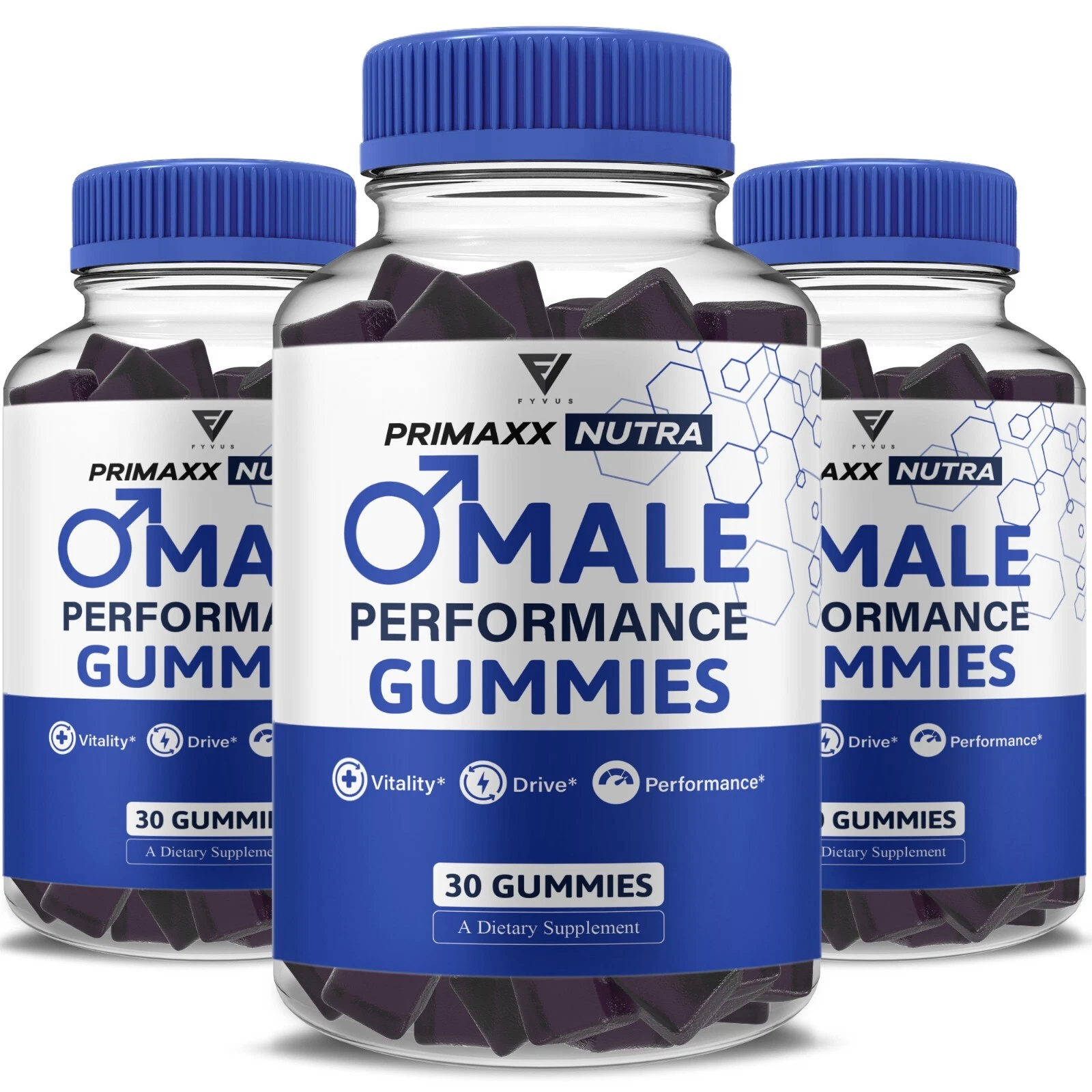 (3 Pack) Primaxx Nutra Max Performance Gummies, PrimaxxNutra (3 Month Supply)