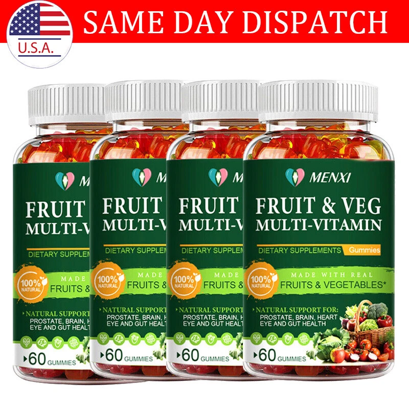 Fruits and Veggies Supplement Balance of Daily Nature Fruits & Vegetables Gummy