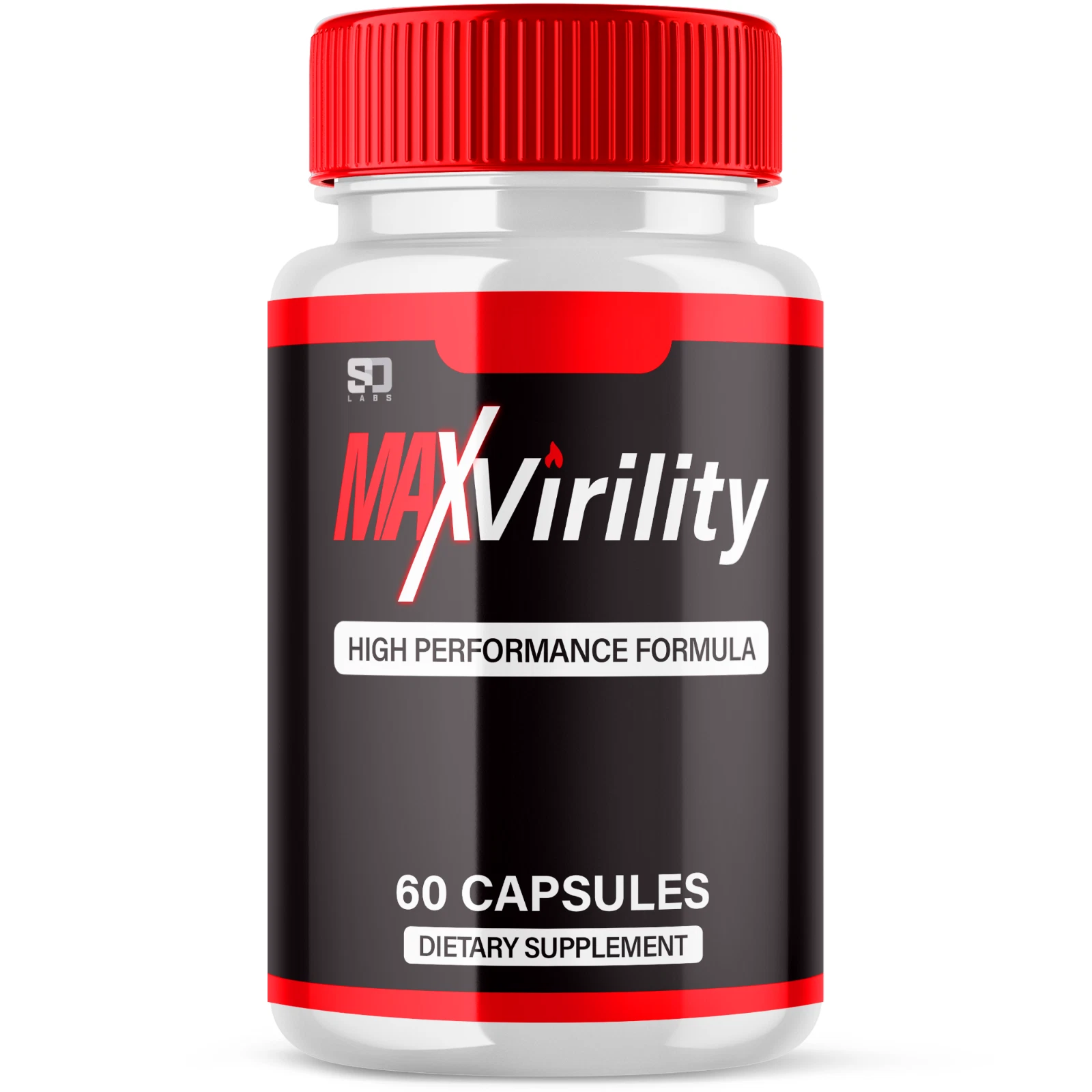 Max Virility Male Health Pills Boosts Stamina and Energy 60 Capsules