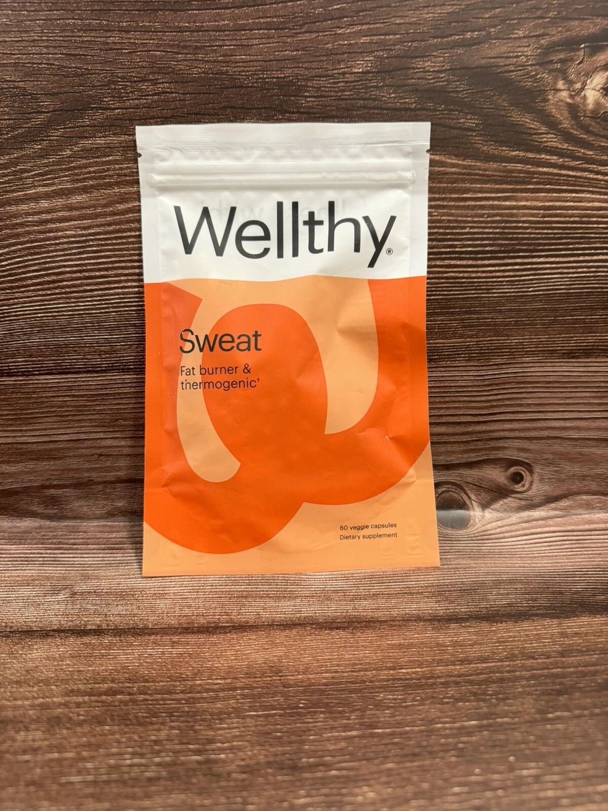 Wellthy SWEAT Fat Burner & Thermogenic 60 Capsules. C1
