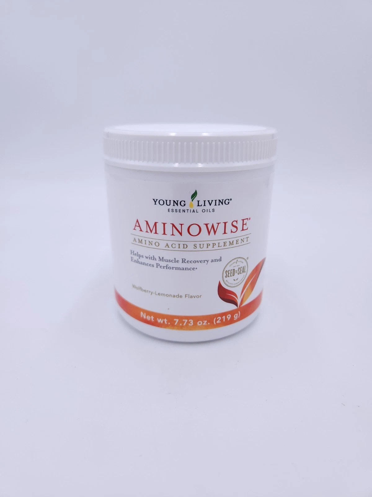 Young Living AminoWise 7.32 Oz Amino Wise Wolfberry Lemon Powder Supplement (S7)