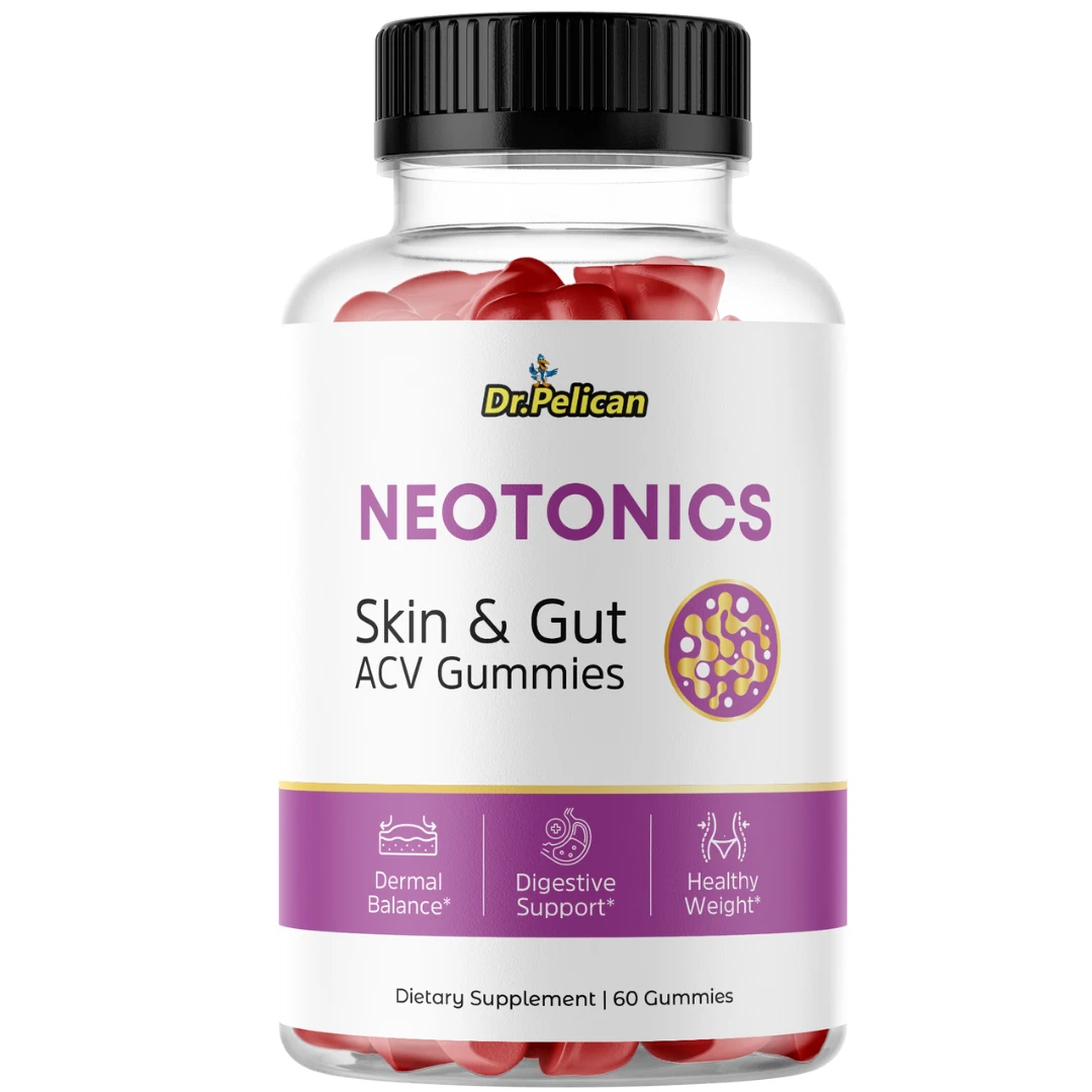 Neotonics ACV- Skin & Gut Support- 60 Gummies