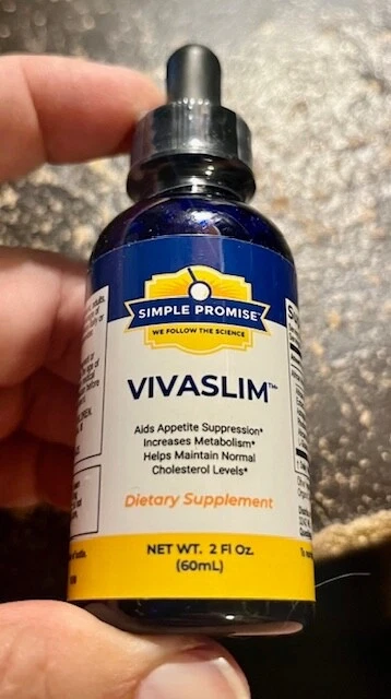 Simple Promise VIVASLIM (2 Fl Oz) - Appetite Suppression & Metabolism - 06/2029!
