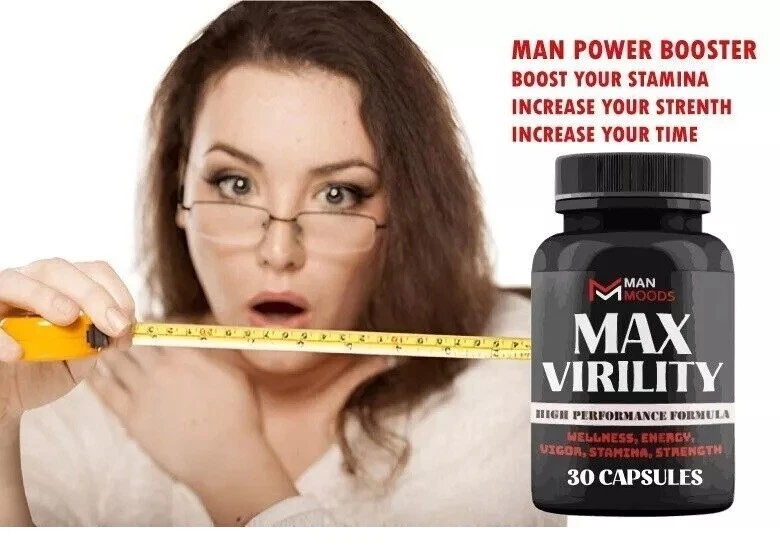 Ultra Male Pills for men ED BIG Boost Vitality Performance - 60 Capsules 2 PACK