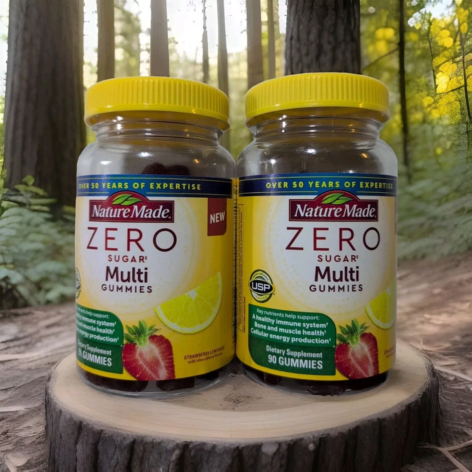 Nature Made Zero Sugar Multi (180) Gummies Dietary Supplement 4/2026