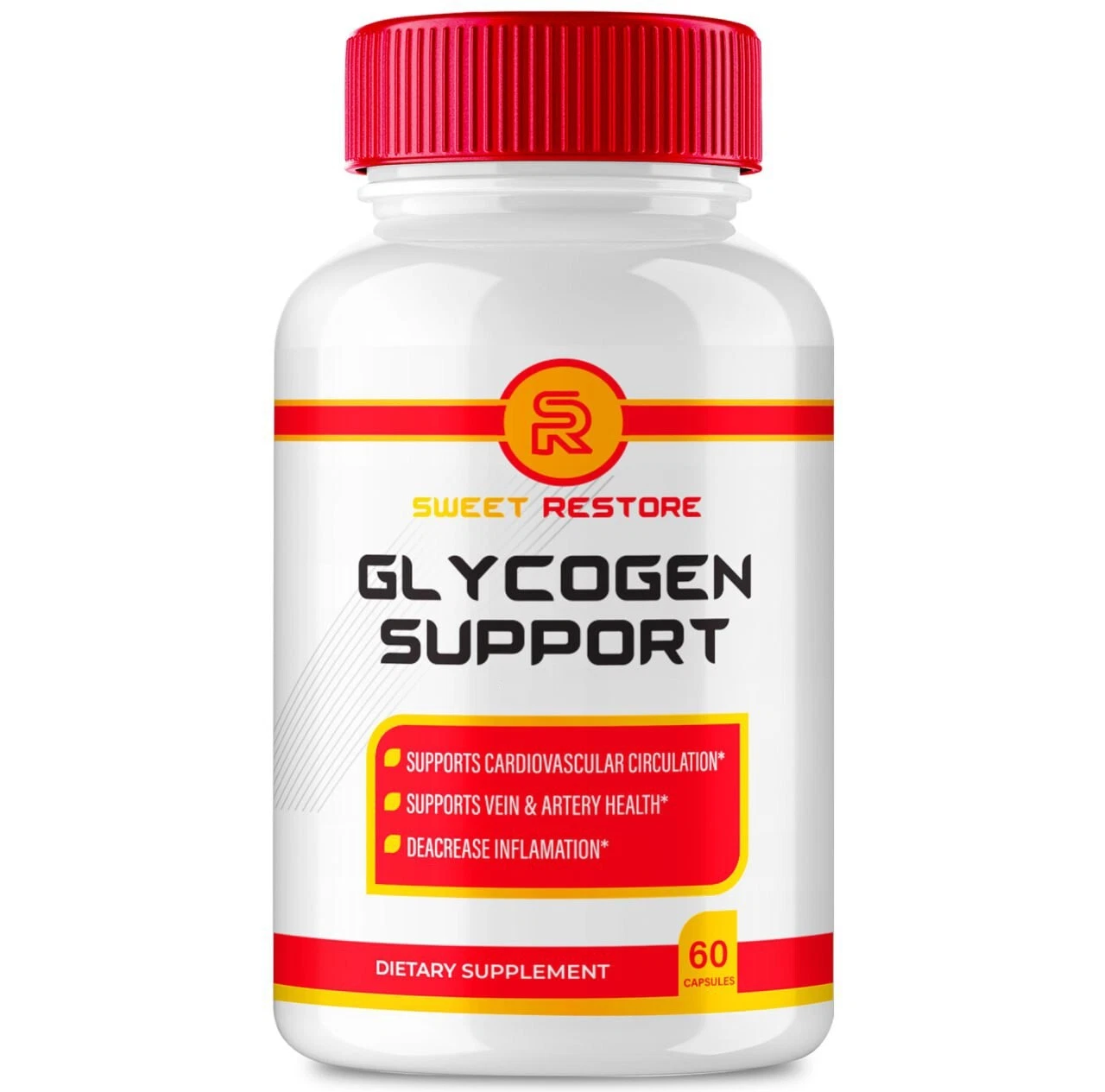 Sweet Restore Blood Capsules - Support Daily Balance and Energy Pills 60ct